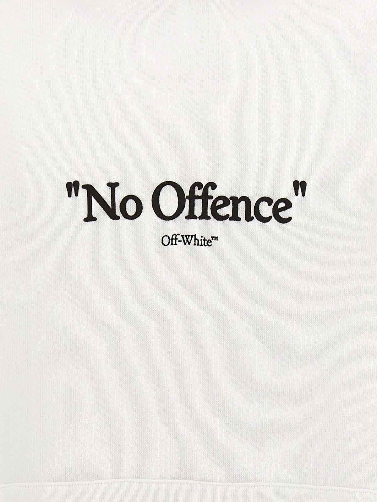 Off-White o1gr1nt0425 No Place Hoodie in White Size US XS / EU 42 / 0 - 4 Thumbnail