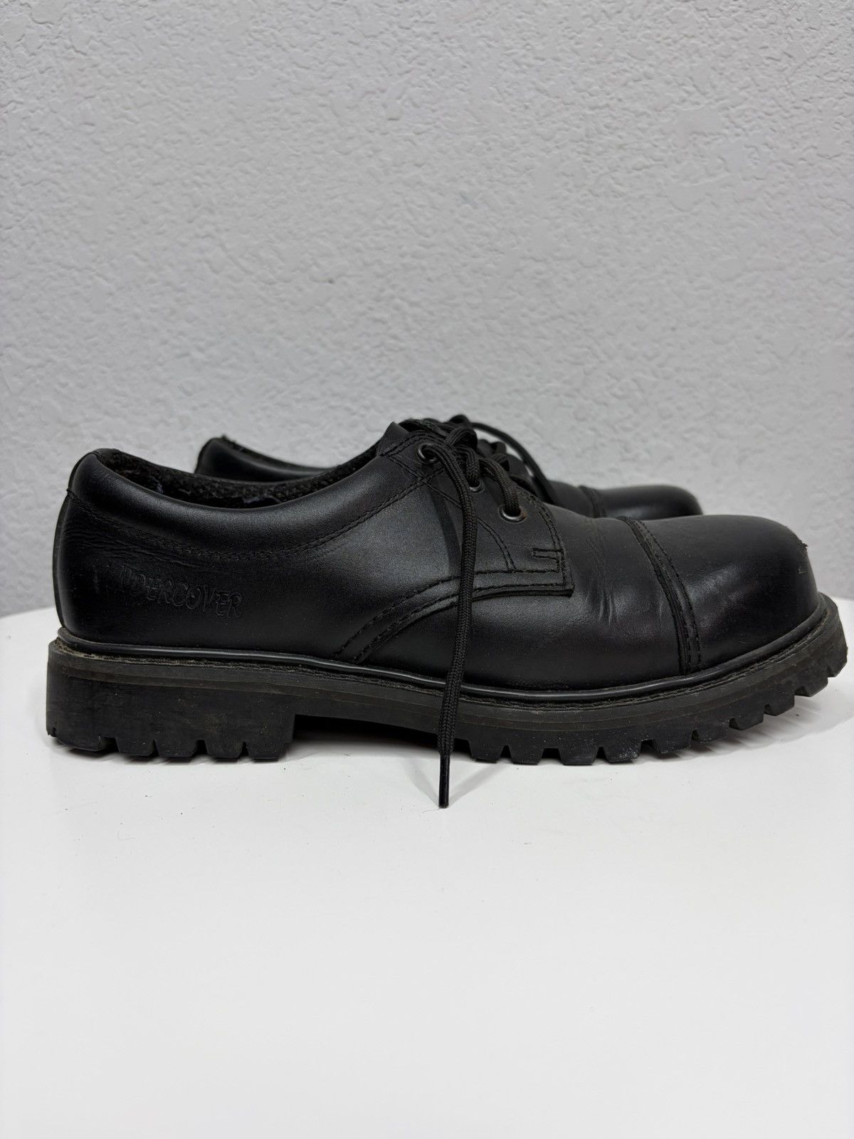 Undercover Vintage Y2K Guidi CCP Style Distressed Leather Biker Boots Size US 10.5 / EU 43-44 - 9 Thumbnail