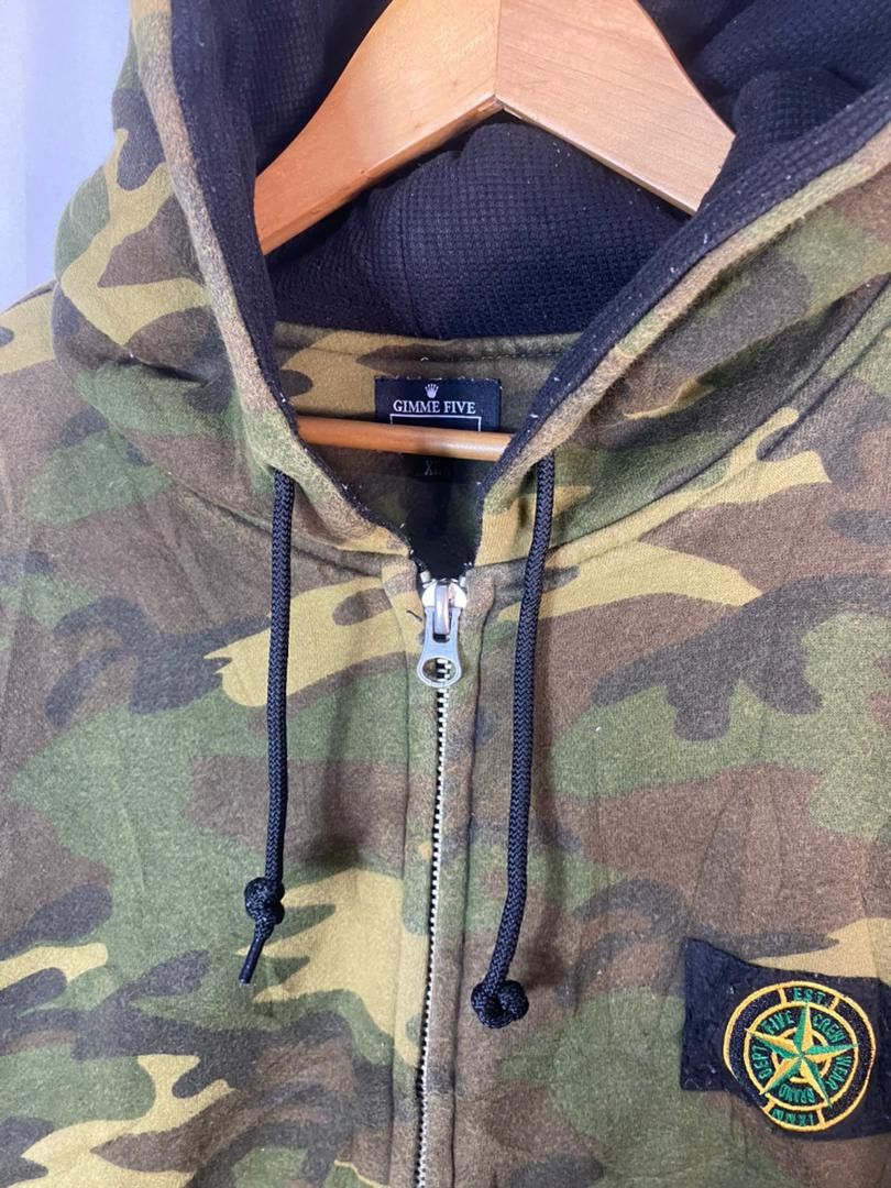 Gimme Five Gimme five camo zipper hoodie Size US XL / EU 56 / 4 - 4 Thumbnail