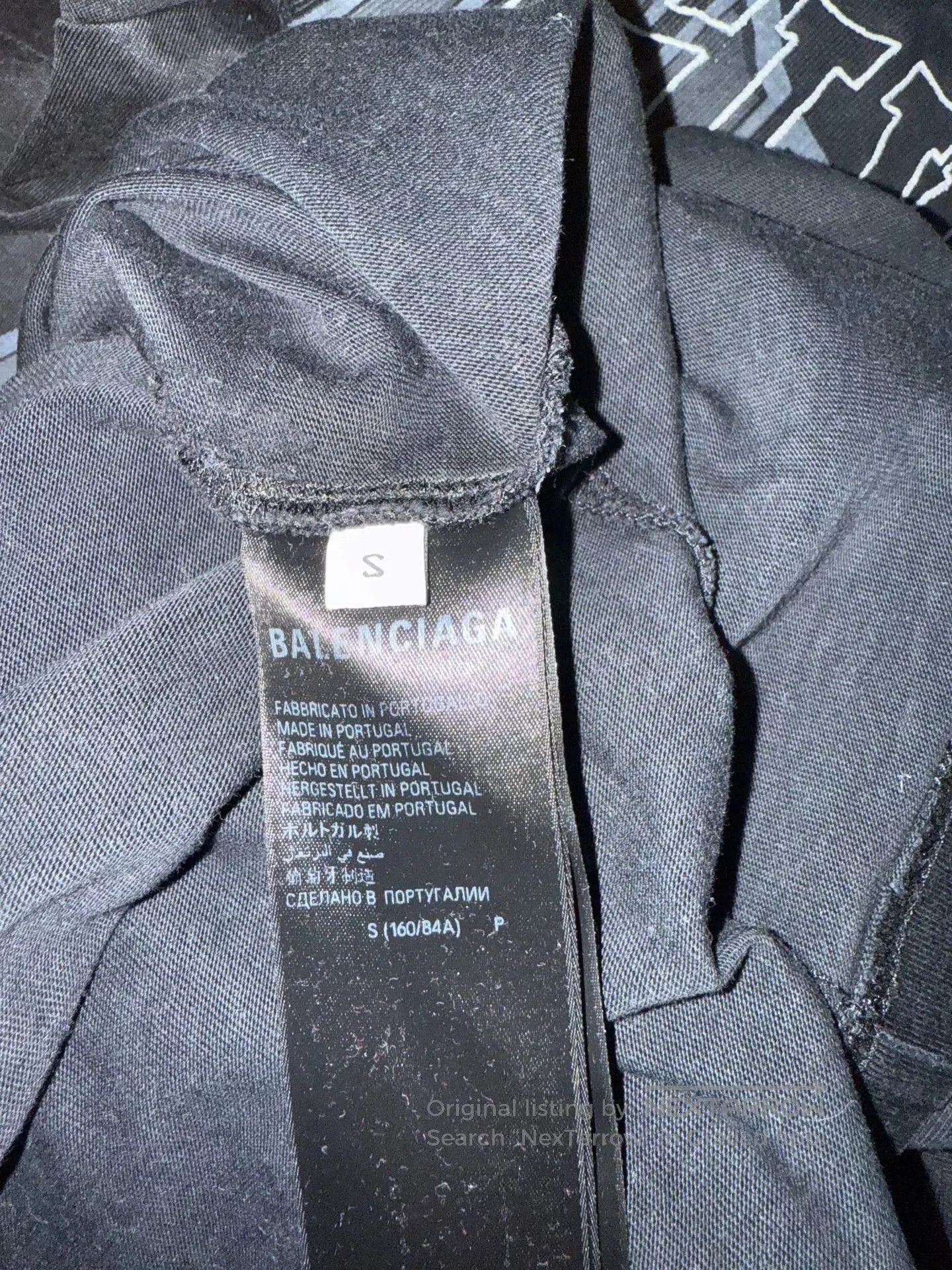 Balenciaga Balenciaga Black S/S Basic Tee S. Size US S / EU 44-46 / 1 - 5 Thumbnail