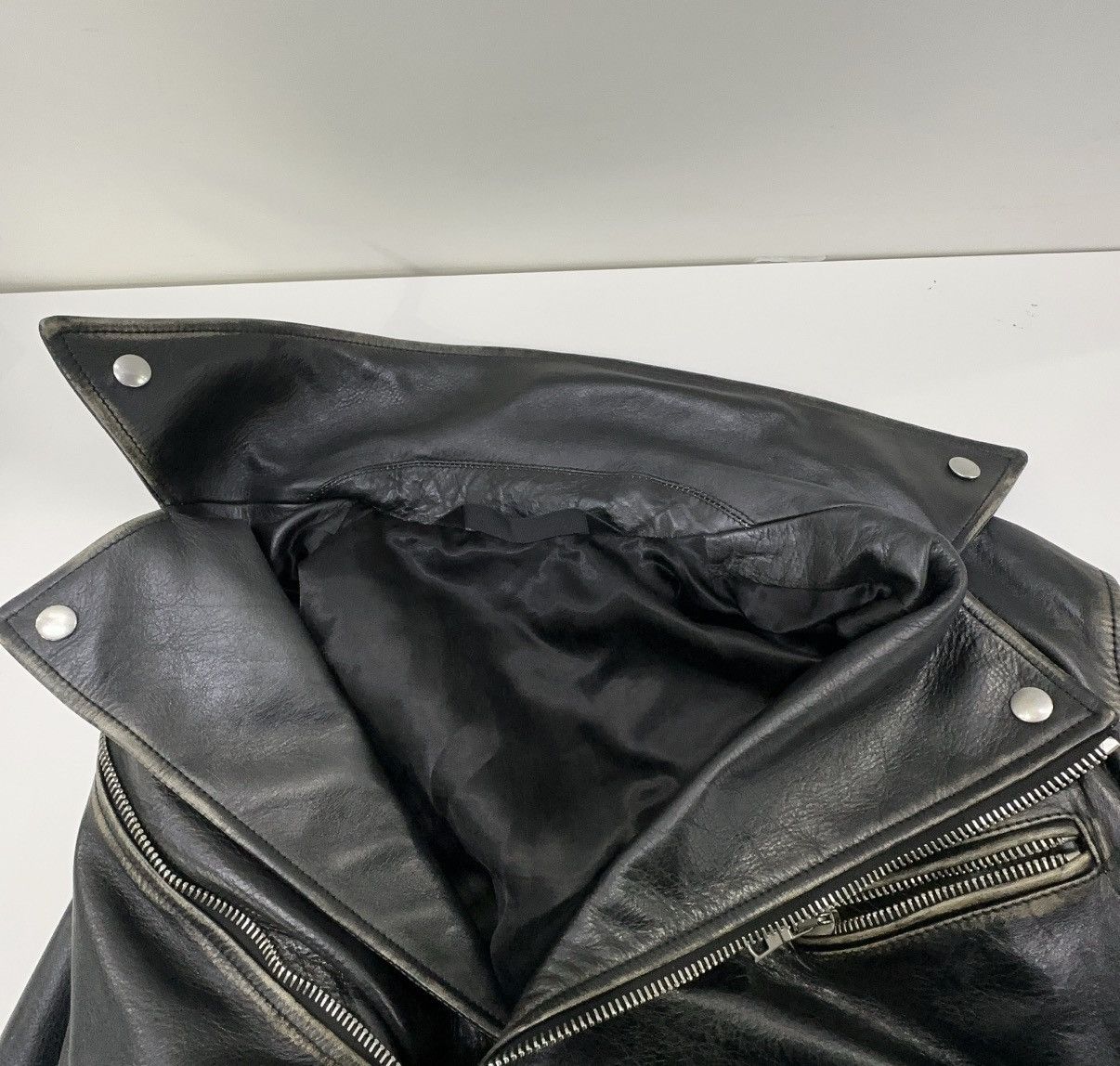 Palm Angels Palm Angels leather biker jacket Size US M / EU 48-50 / 2 - 6 Thumbnail