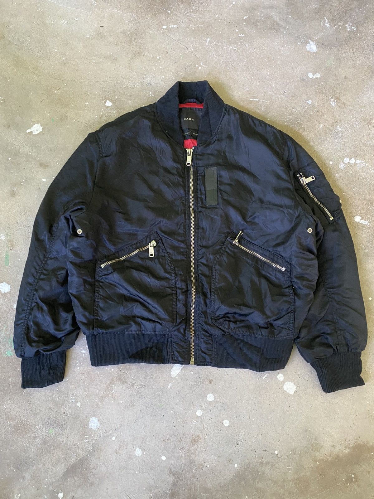 Ader Error × Zara Ader Error x ZARA Over Size Bomber Jacket 