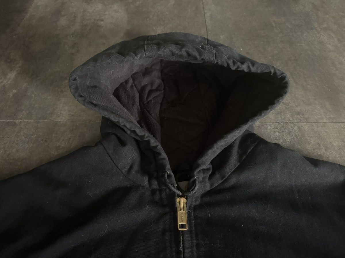 Carhartt 2XL USA MADE Carhartt Black Active Jacket Hooded J140 BLK Size US XXL / EU 58 / 5 - 5 Thumbnail