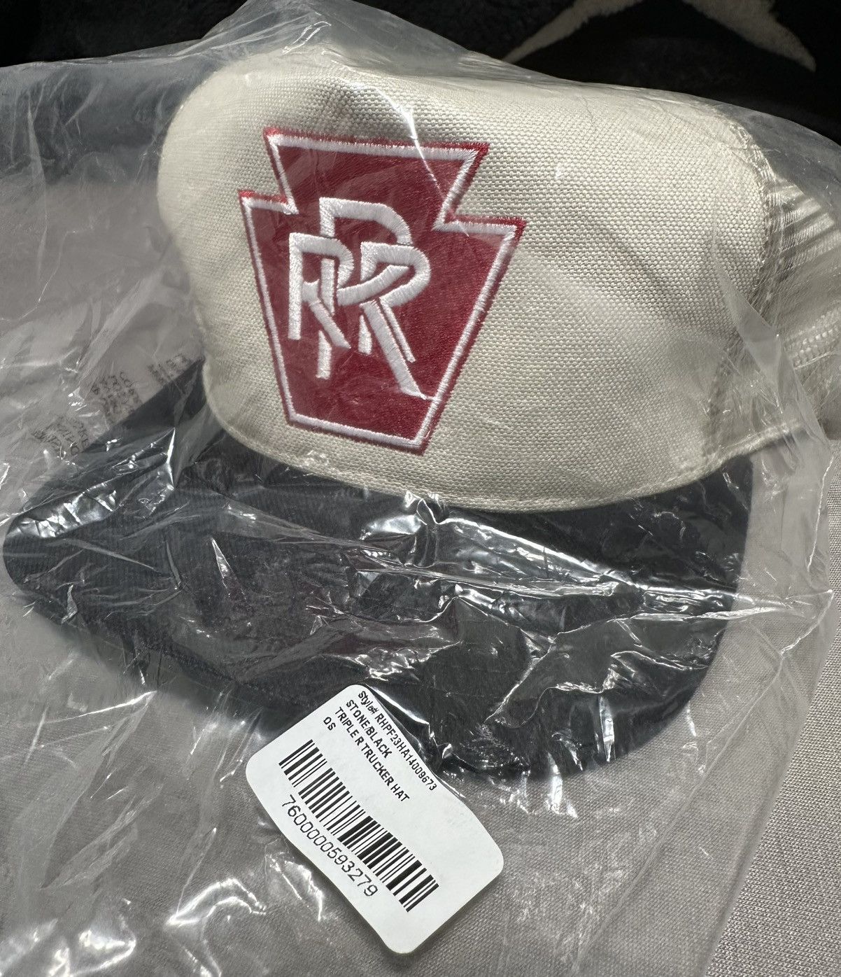 Rhude Rhude Triple R Trucker Hat SnapBack Size ONE SIZE - 9 Thumbnail