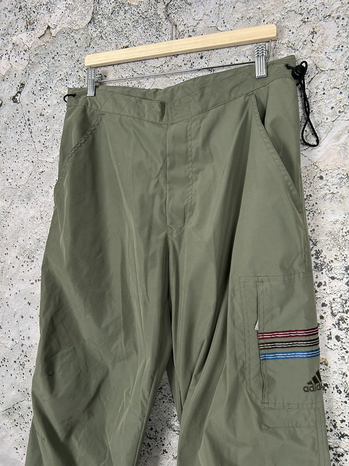 Vintage Adidas Outdoor Gorpcore Streetwear Drill Pants Y2K