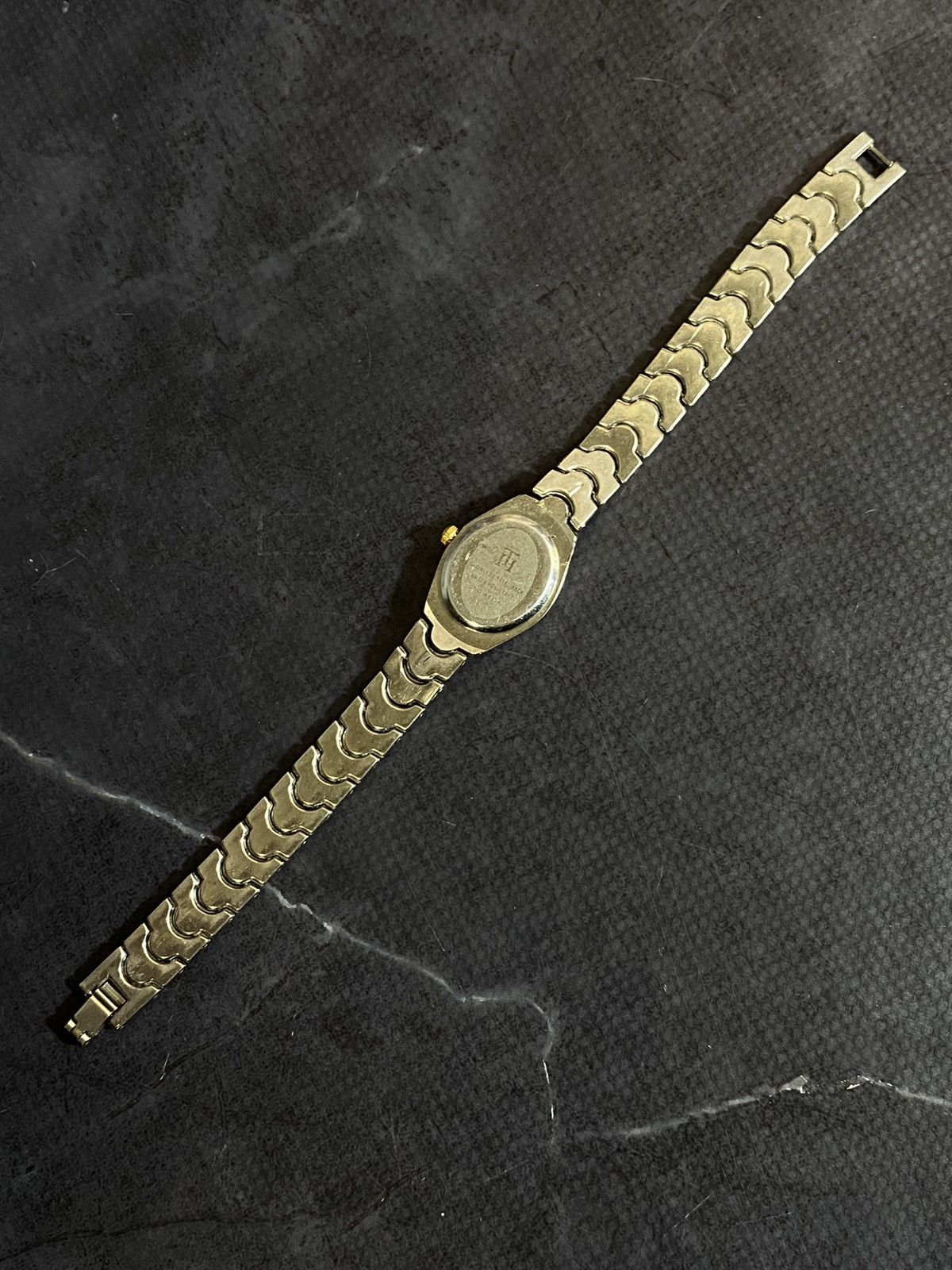 Jewelry × Vintage Sleek Quartz Steel Bangle Watch Japanese Brand Size ONE SIZE - 7 Thumbnail