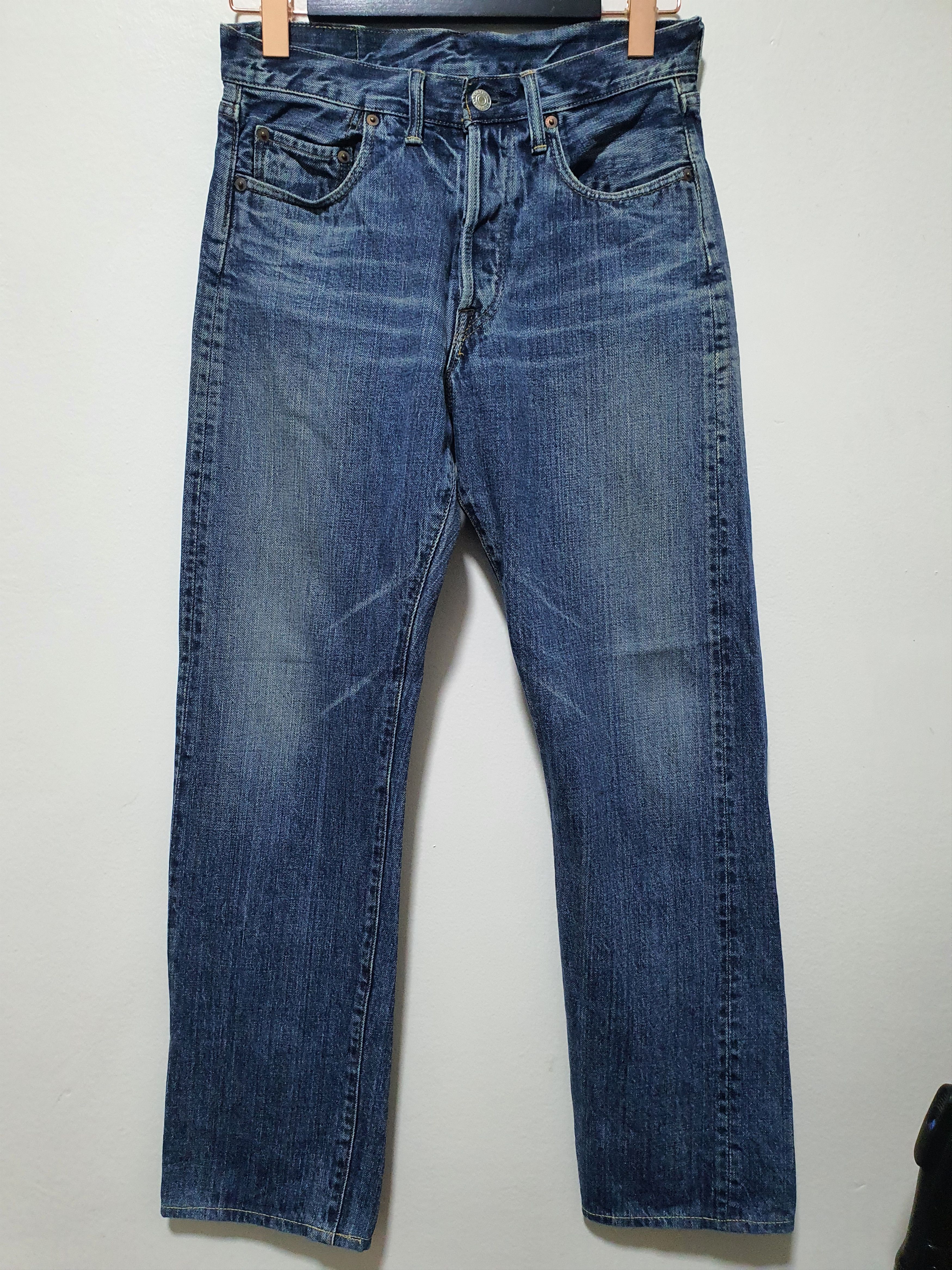 Japanese Brand × Vintage VINTAGE DENIME 28/39.5 NON SELVEDGE JEANS Size US 28 / EU 44 - 3 Thumbnail