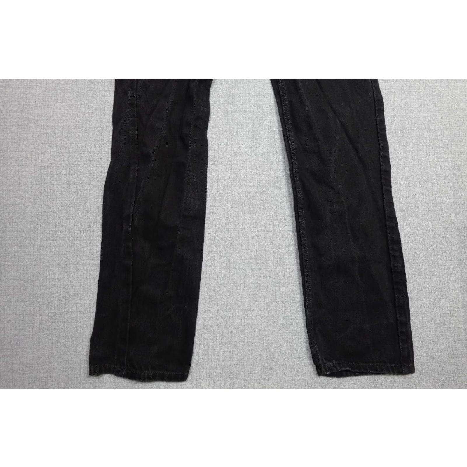 Levi's Levi's 505 Jeans Mens 34x34 Black Straight Leg Denim Classic USA Style Size US 34 / EU 50 - 5 Thumbnail