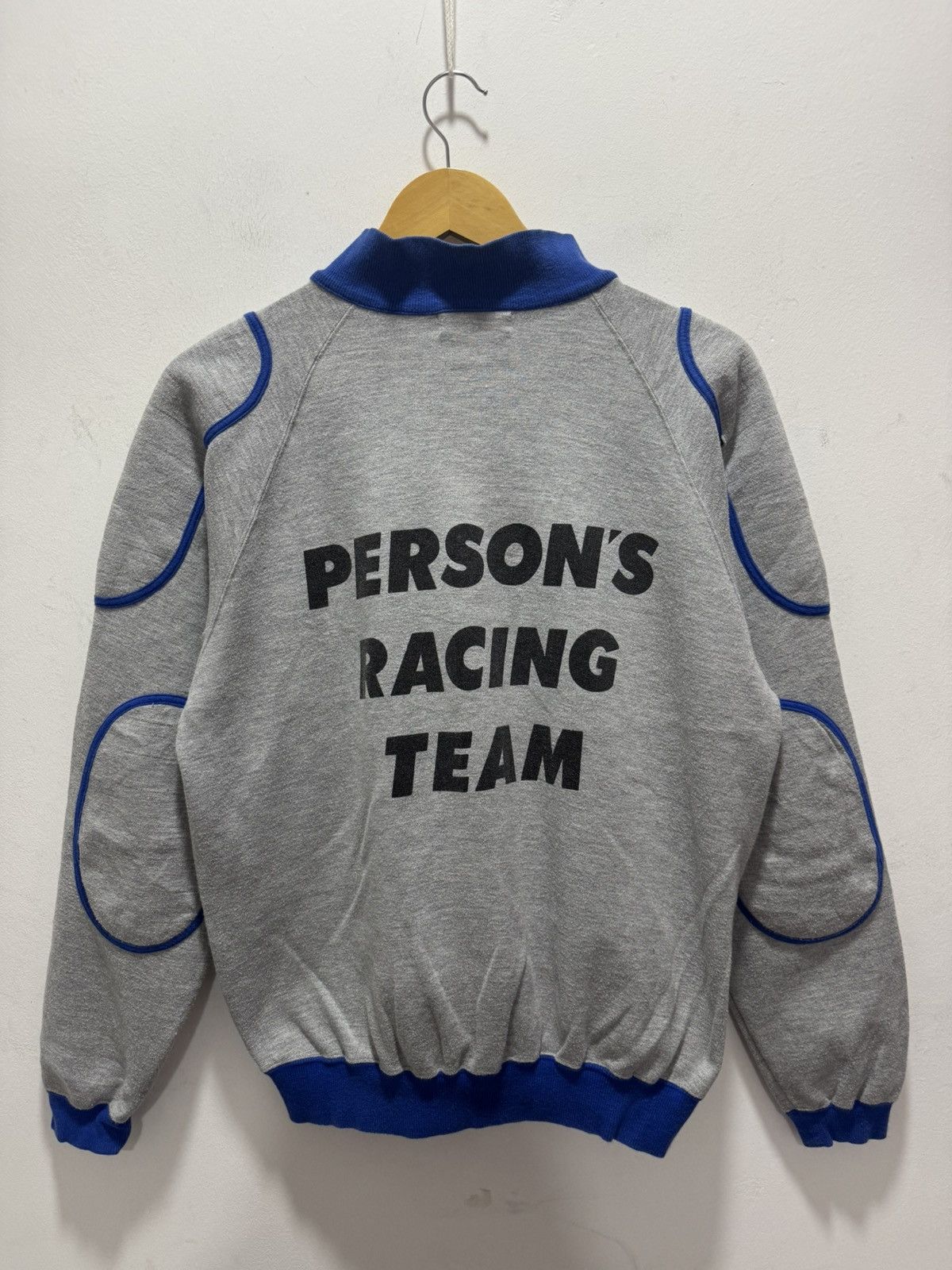 PERSON'S VINTAGE PERSON’S RACING TEAM HALF ZIP SWEATER Size US S / EU 44-46 / 1 - 2 Thumbnail