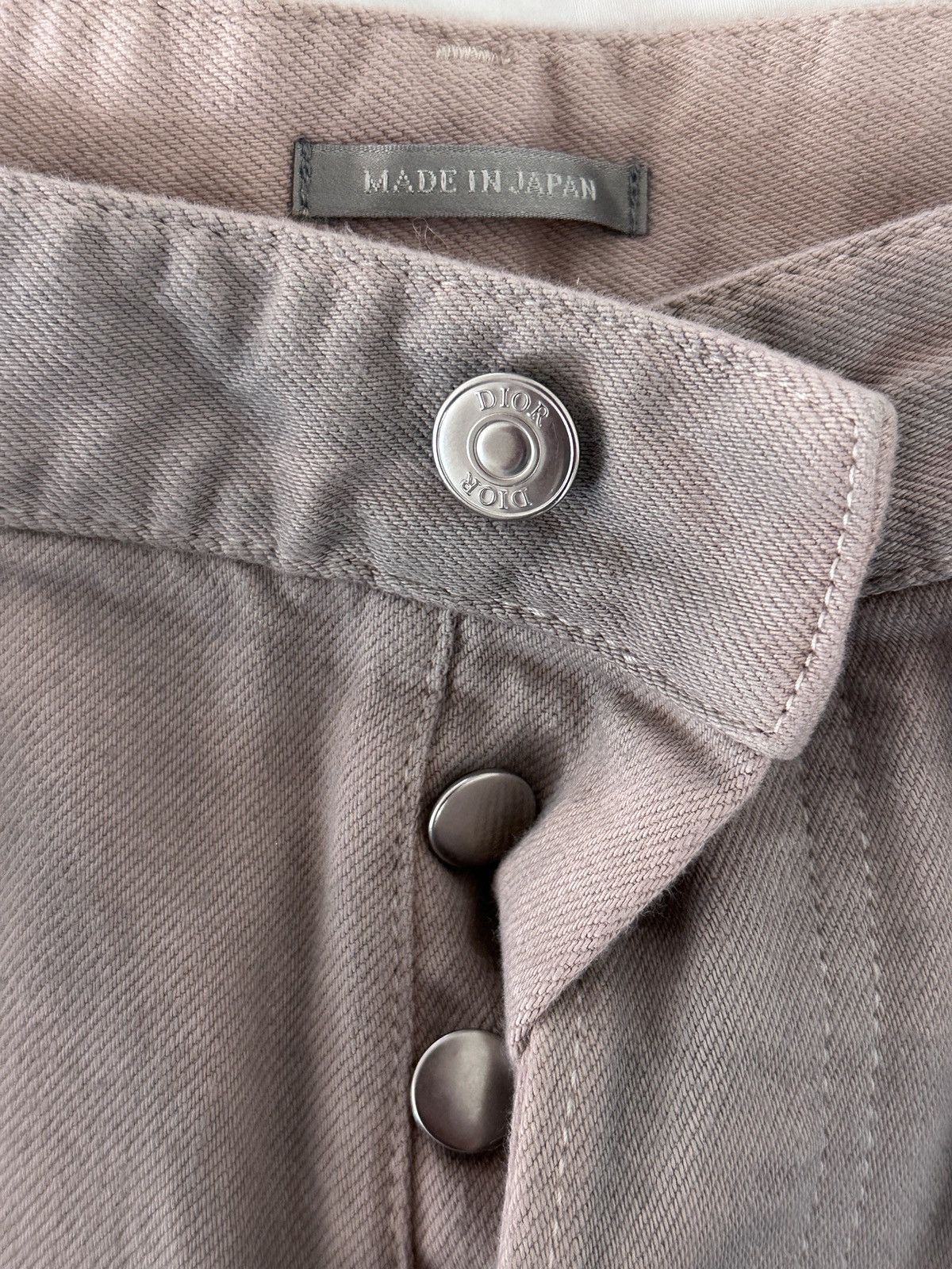 Dior × Kim Jones Christian Dior by Kim Jones lilac work cargo denim jeans Size US 30 / EU 46 - 10 Thumbnail