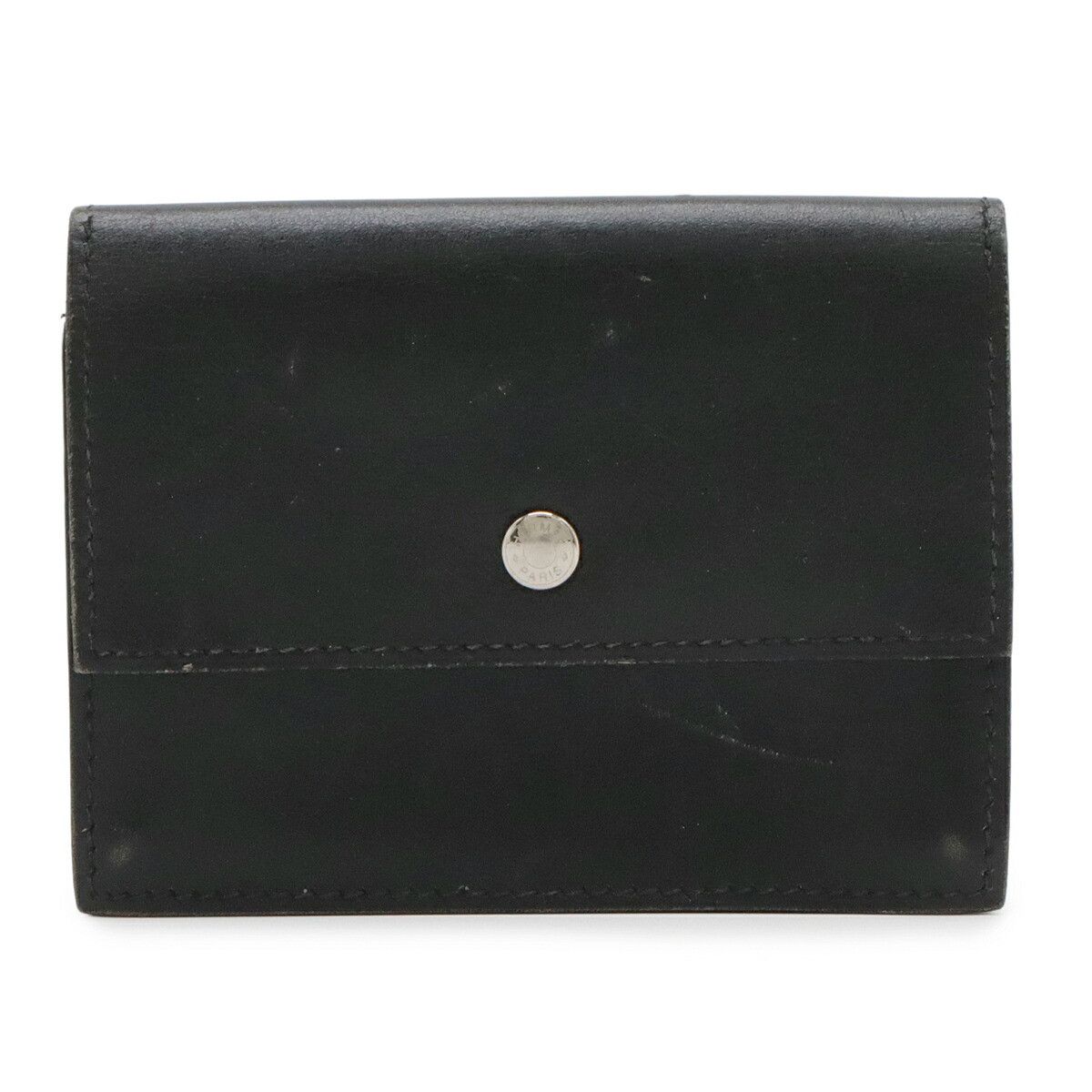 Hermes Hermes Hermes Box Calf Card Case Leather Business card case G DUTY FREE for USA Size ONE SIZE - 1 Thumbnail