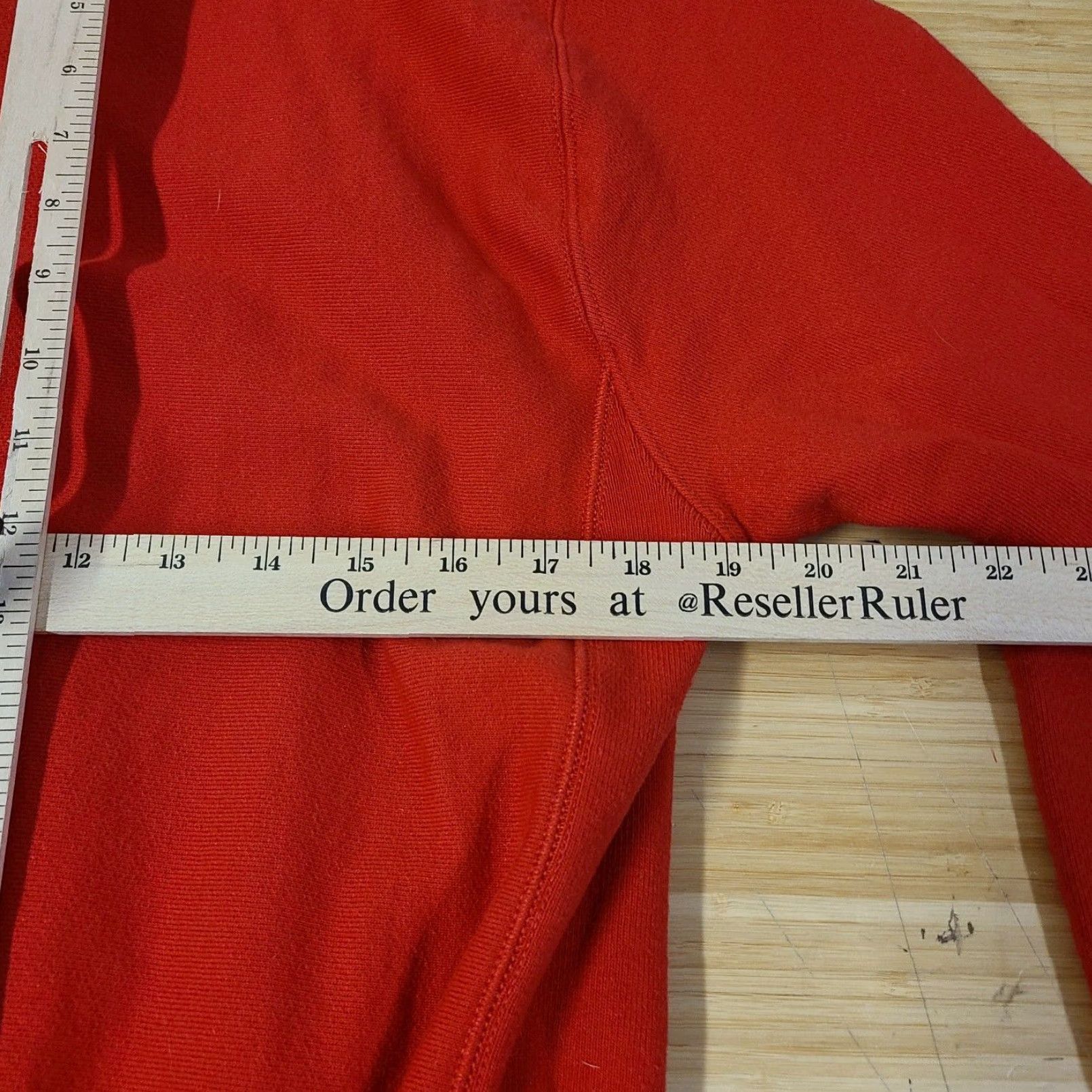 Champion Champion Hoodie Mens Red Reverse Weave Long Sleeve Pockets Pullover Size S Size US S / EU 44-46 / 1 - 6 Thumbnail