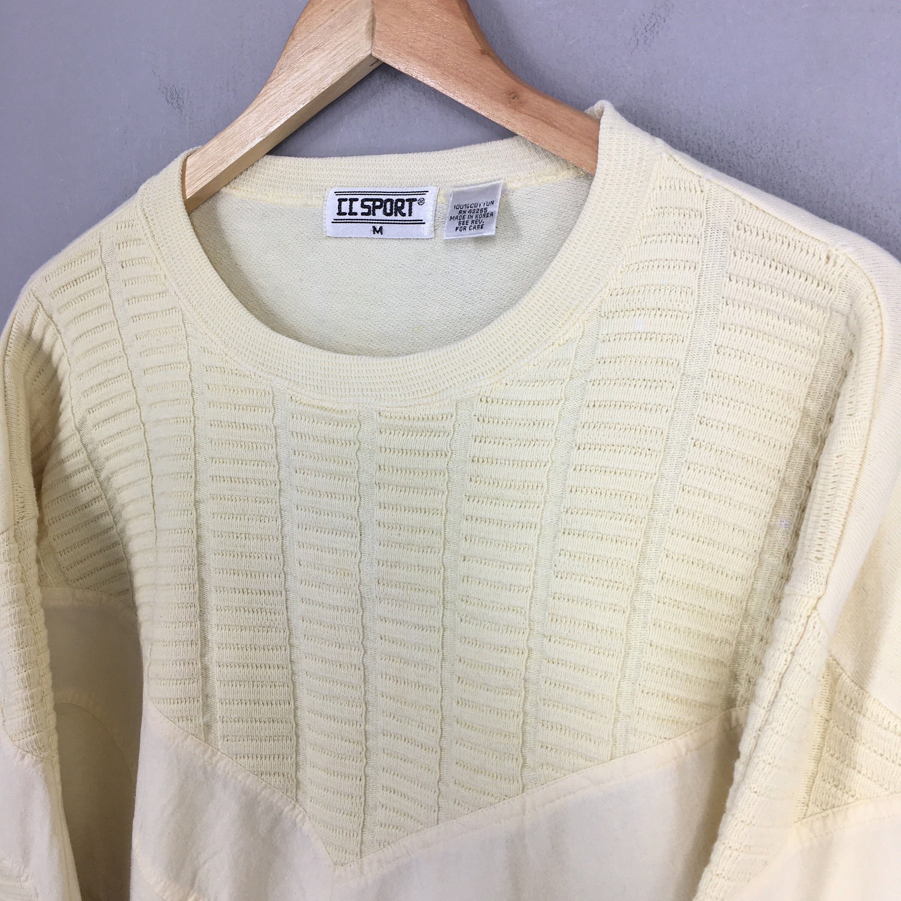 Retrofit × Vintage Vintage 90's CC Sports Pop Art Retro Sweatshirt Medium Size US M / EU 48-50 / 2 - 3 Thumbnail