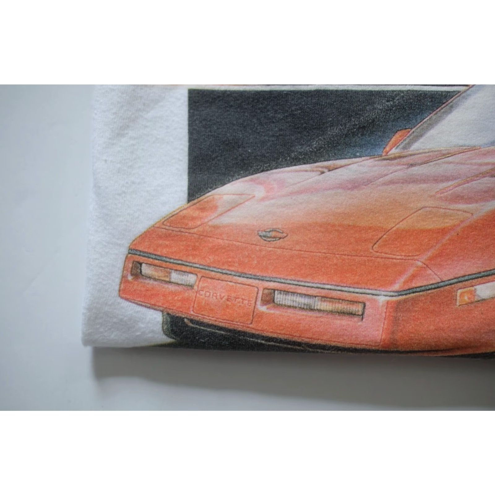 Vintage VINTAGE ONEITA CEVROLETE CORVETTE T SHIRT 1996 GRAPHIC 90s MEN SZ L White Cotton Logo Short Sleeve Crew Neck Mens Size US L / EU 52-54 / 3 - 5 Thumbnail