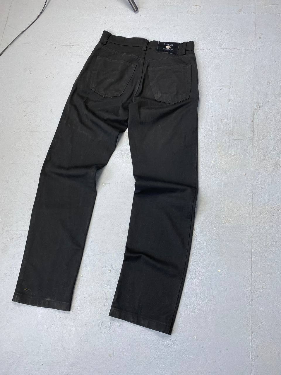 Versace × Versace Jeans Couture Versace Black Denim Jeans Size 28/32 Size US 28 / EU 44 - 10 Thumbnail
