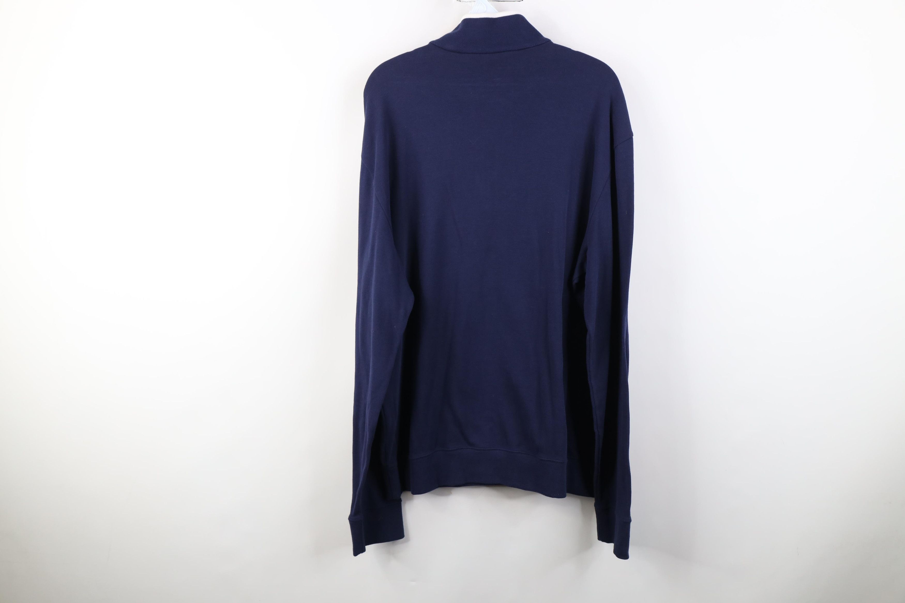 Polo Ralph Lauren Polo Golf Ralph Lauren Knit 1/4 Zip Pullover Sweater Blue Size US L / EU 52-54 / 3 - 13 Thumbnail