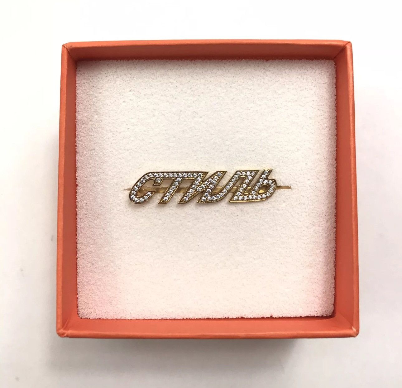 Heron Preston HERON PRESTON CTNMB CRYSTALS HAIR CLIP PIN Size ONE SIZE - 2 Thumbnail