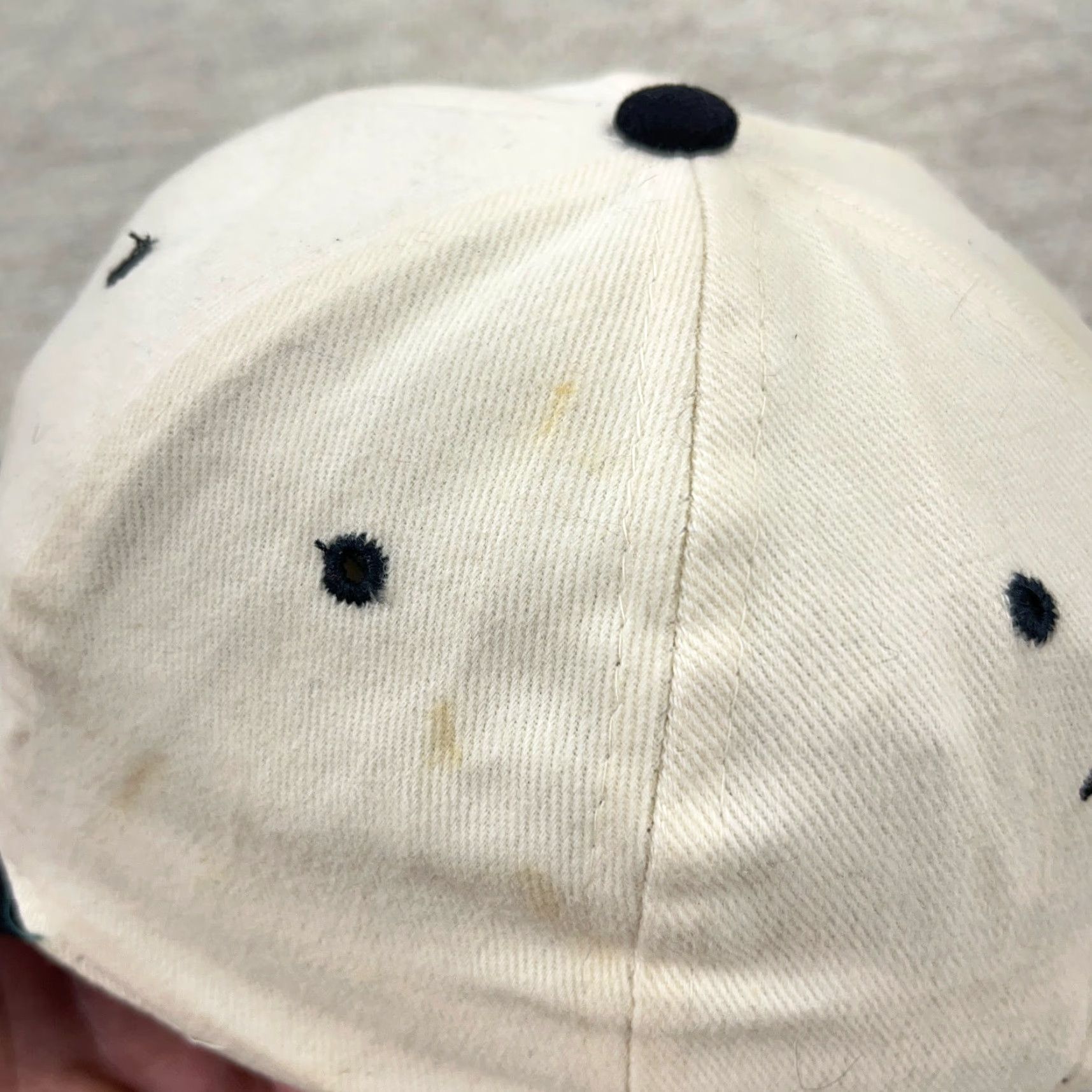 Vintage VINTAGE Ducks Unlimited Hat Cap Strap Back Black White Nature Y2K Faded Adult BD Cap Size ONE SIZE - 5 Thumbnail