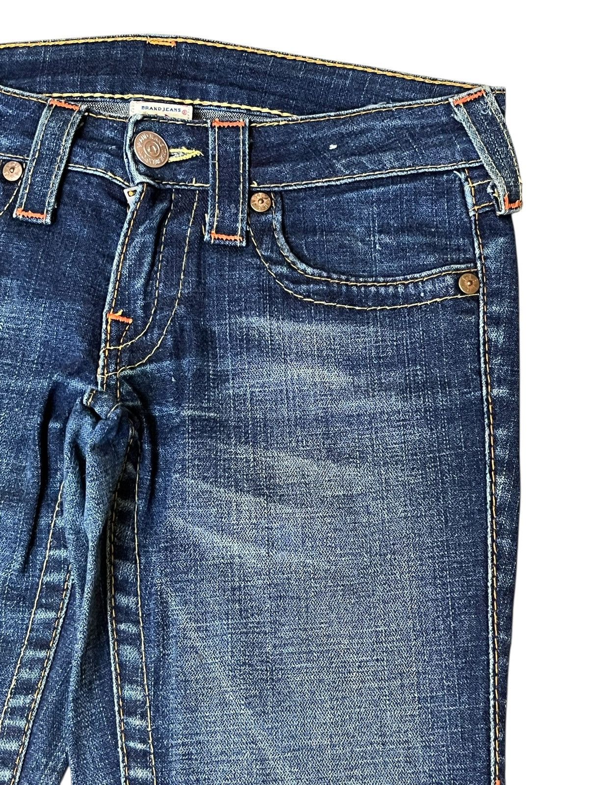 True Religion SICK🔥TRUE RELIGION JOEY flared low rise jeans Size US 28 / EU 44 - 5 Thumbnail