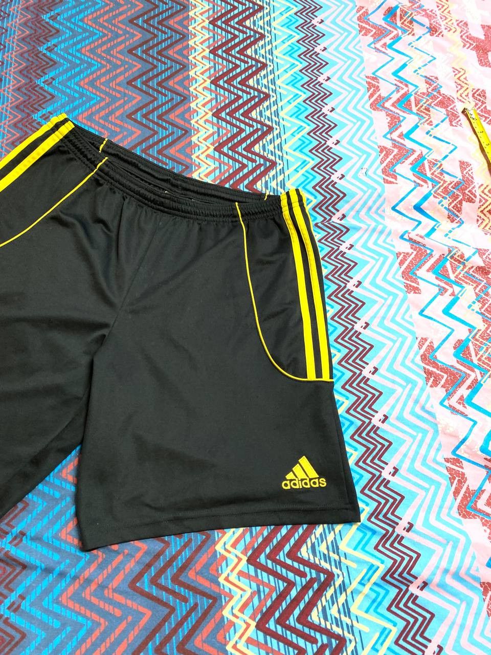 Adidas shorts black streetwear Vintage Y2K ADIDAS logo Size US 32 / EU 48 - 13 Thumbnail