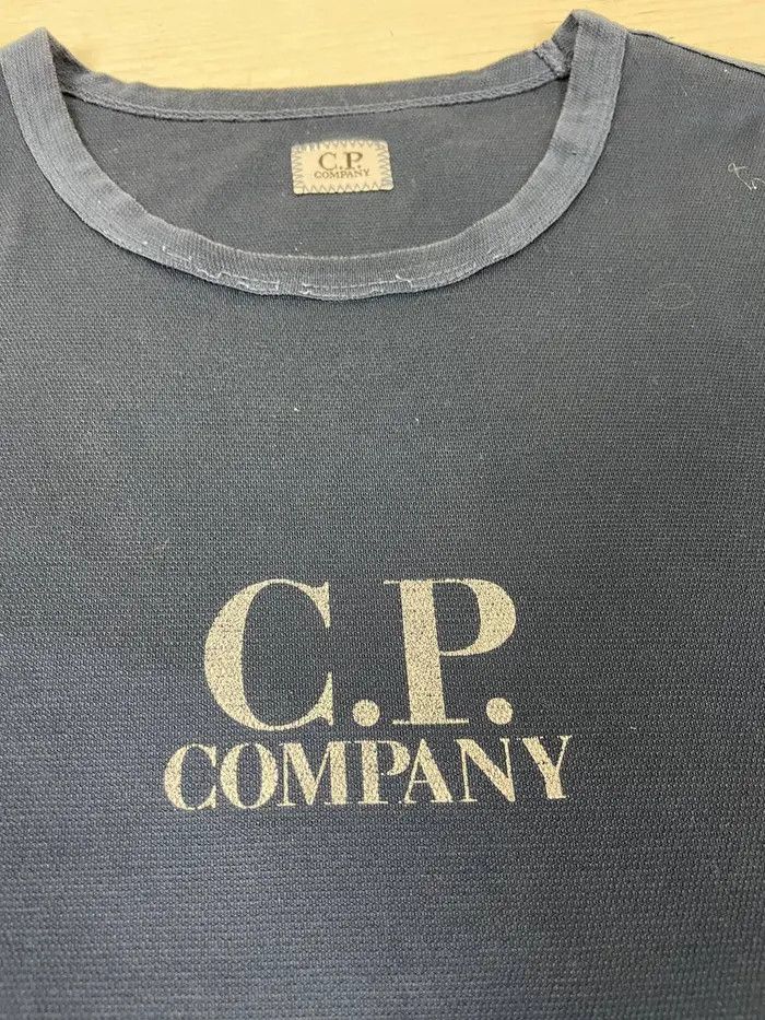 C.P. Company Vintage CP Company T Shirt 00s Center Big Logo Size US XXL / EU 58 / 5 - 4 Thumbnail