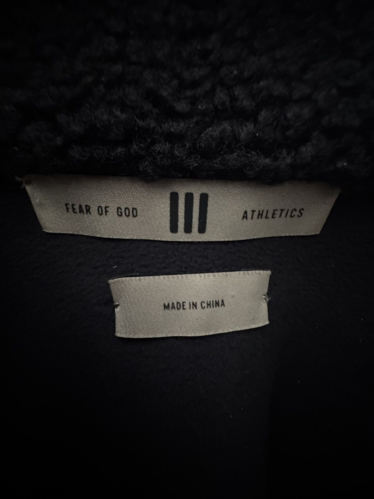 Adidas × Fear of God Fear of God Athletic fleece half zip sweatshirt Size US M / EU 48-50 / 2 - 6 Thumbnail