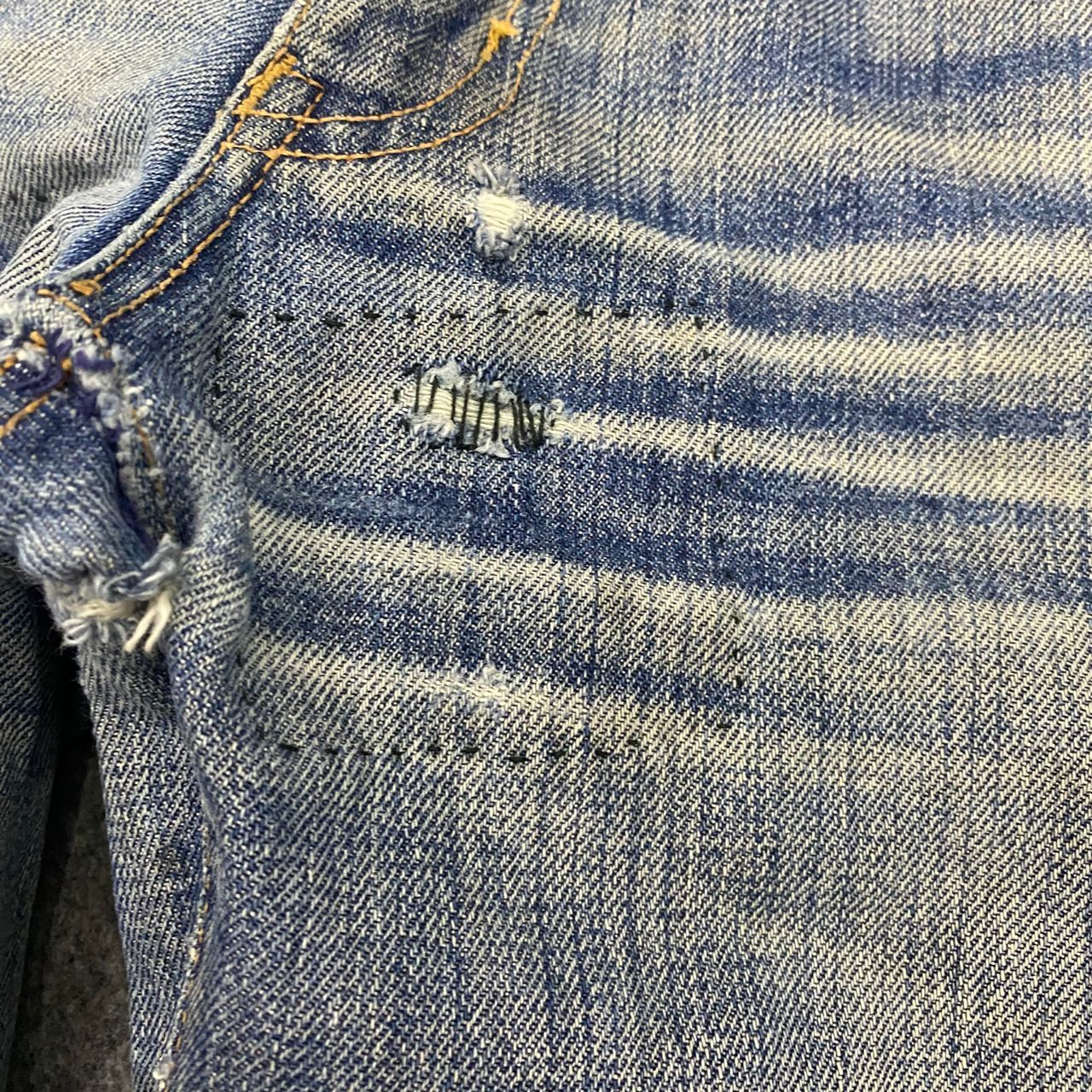 Japanese Brand 💥Best Offer💥Vintage Mc Campbell Bootcut Distressed Denim Size US 30 / EU 46 - 11 Thumbnail