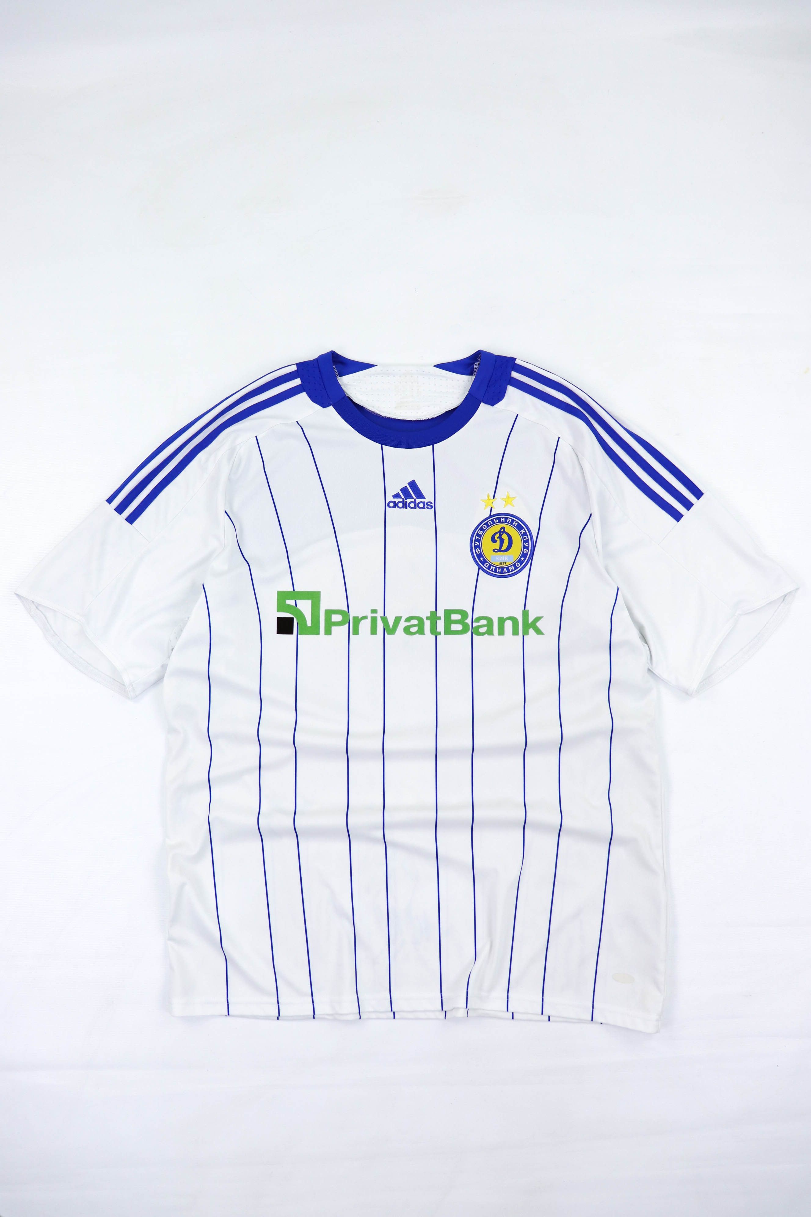 Adidas Adidas Vintage 2009 Dynamo Kyiv #9 Soccer Jersey Shirt Size US XL / EU 56 / 4 - 1 Thumbnail