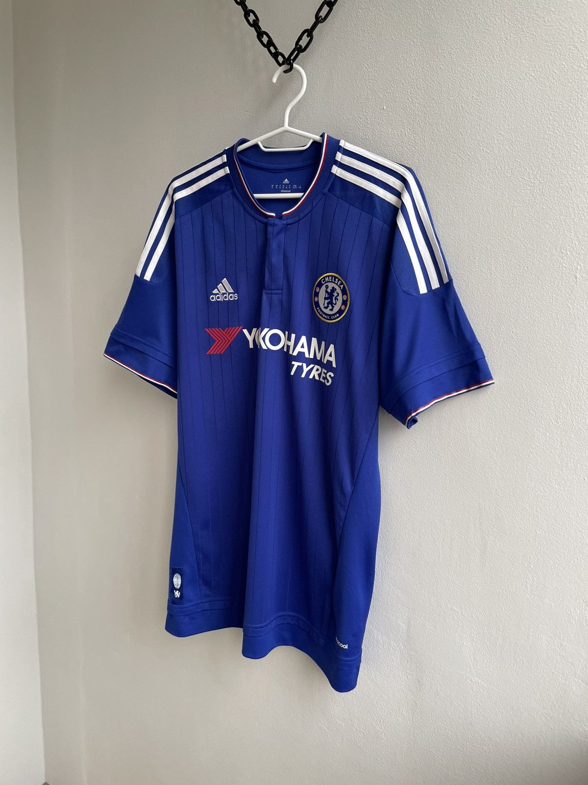 Vintage Chelsea 2015 2016 Home Football Shirt Soccer Jersey Adidas Size US XL / EU 56 / 4 - 2 Thumbnail