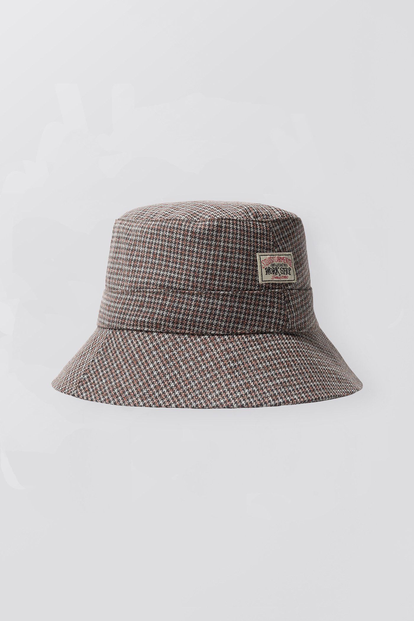 Our Legacy × Stussy Houndstooth Bucket Hat Size ONE SIZE - 4 Thumbnail