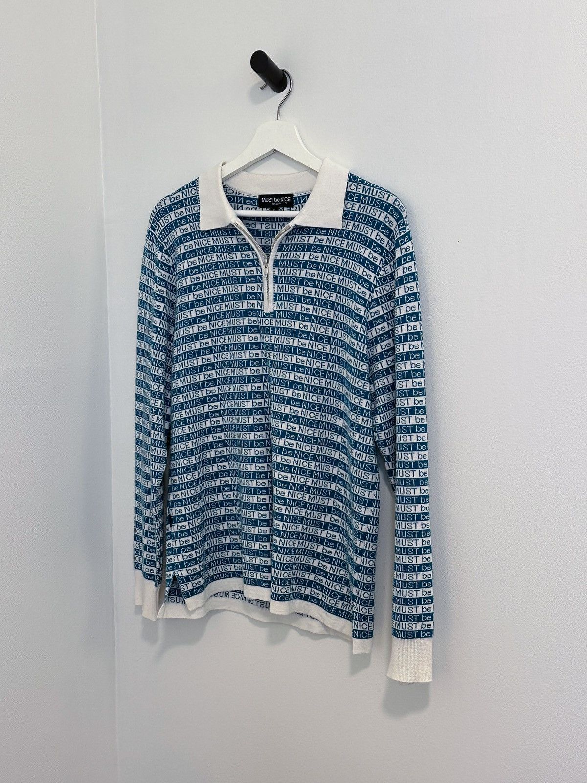 RIPNDIP RIPNDIP “Must Be Nice” Knit Polo Long Sleeve (Size S) Size US S / EU 44-46 / 1 - 1 Thumbnail