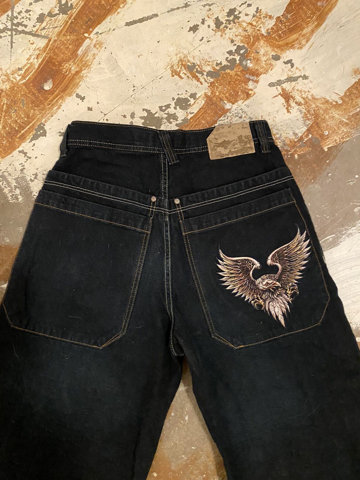 JNCO Vintage eagle jnco jeans Size US 30 / EU 46 - 3 Thumbnail