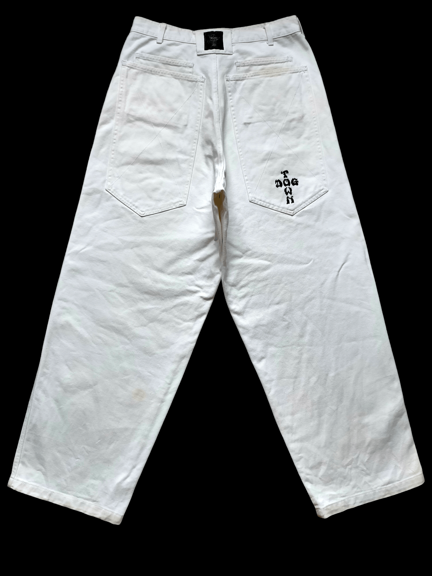 Dogtown Dog Town Embroidered Dragon Baggy Jeans Hip Hop style Size US 31 - 2 Thumbnail