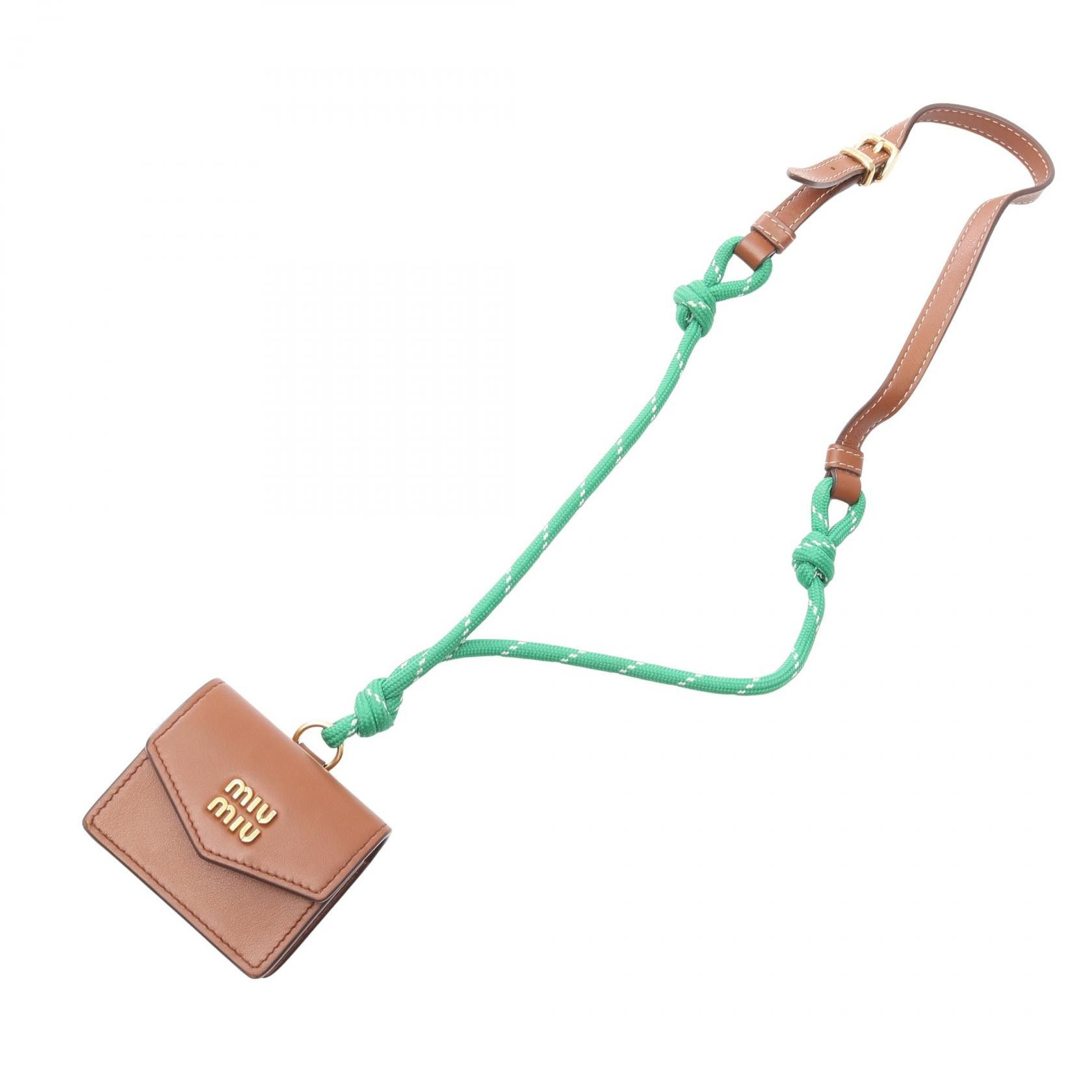 Miu Miu Miu Miu Miu Miu Trick Charm Leather Charm Leather Charm 5TL515 DUTY FREE for USA Size ONE SIZE - 1 Thumbnail