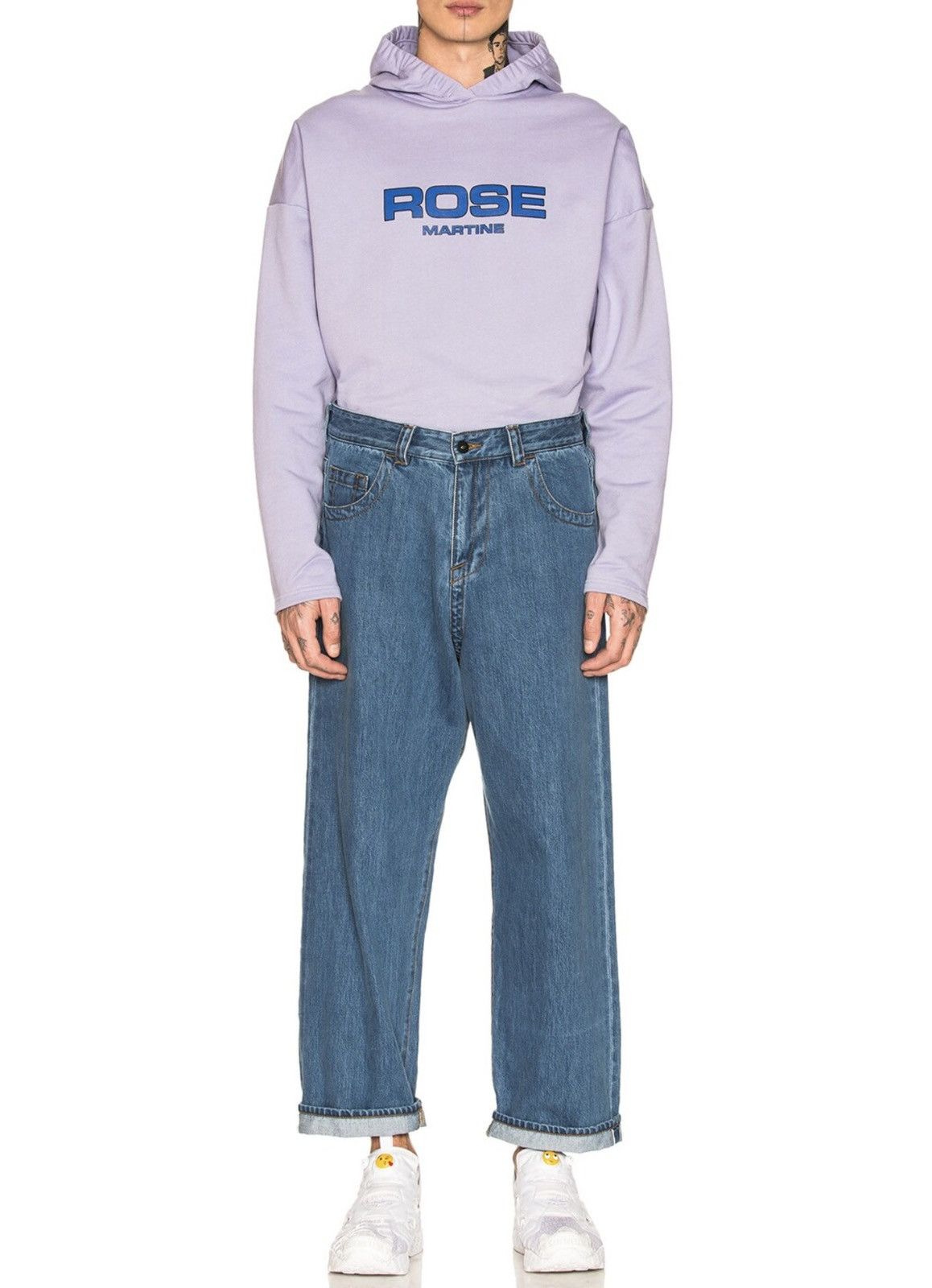 Martine Rose Martine Rose Lilac Hoodie Size US L / EU 52-54 / 3 - 3 Thumbnail