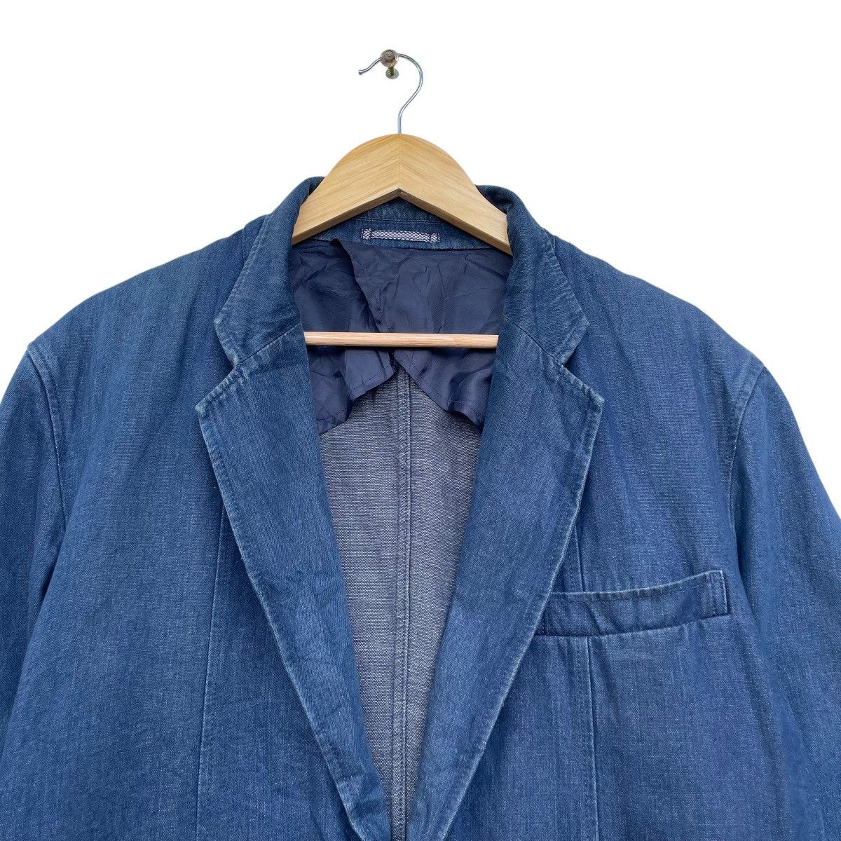 45rpm × Indigo Vintage Japanese Brand Per.Pcs Indigo Workwear Size US M / EU 48-50 / 2 - 3 Thumbnail