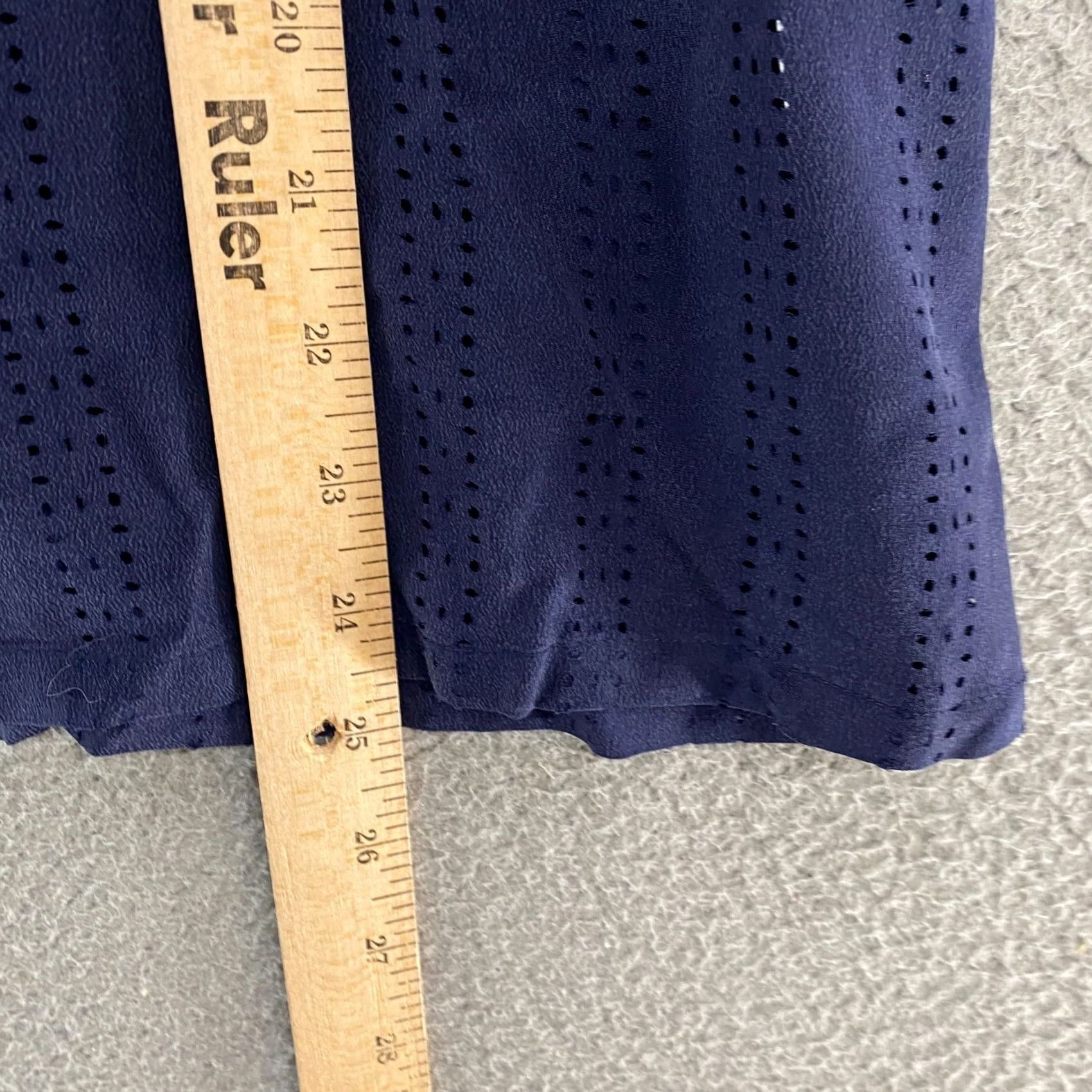 Equipment Equipment Silk Button Back Blouse Womens Small Blue 100% Silk Collar Long Sleeve Buttoned Classic Modern Office Casual Shirt Size S / US 4 / IT 40 - 7 Thumbnail