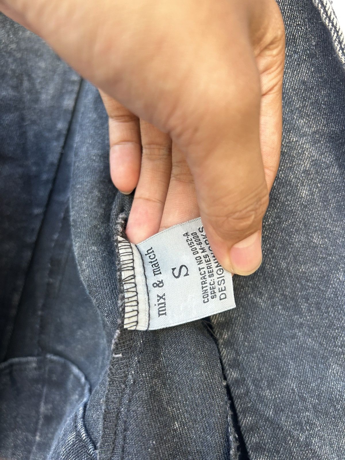 If Six Was Nine × Japanese Brand × Le Grande Bleu (L.G.B.) 💸BINDINGOFFER💸MixMatch black denim multizip style Ifsix lgb Size US S / EU 44-46 / 1 - 10 Thumbnail