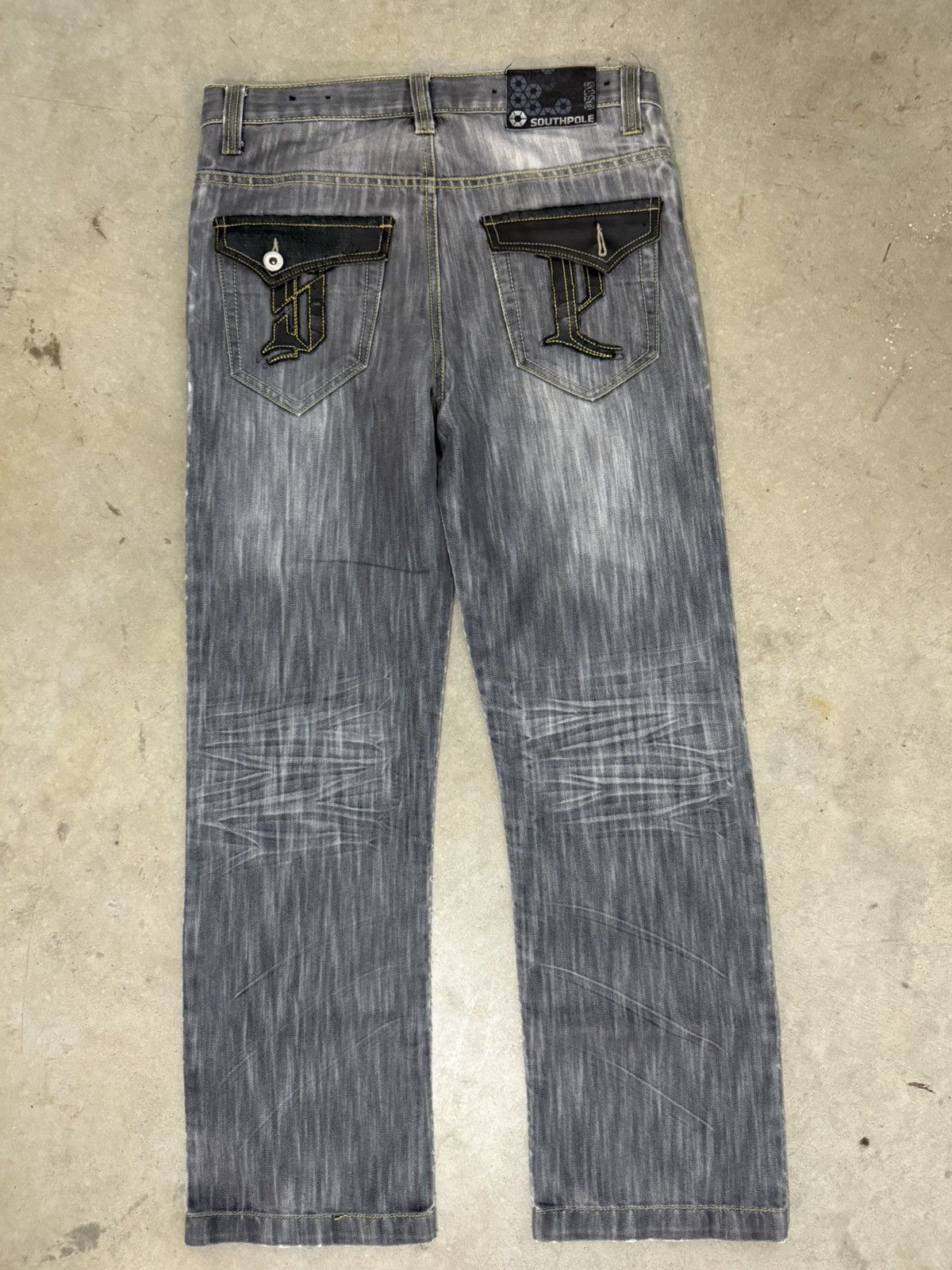 Southpole South Pole Flared Denim Size US 28 / EU 44 - 2 Thumbnail