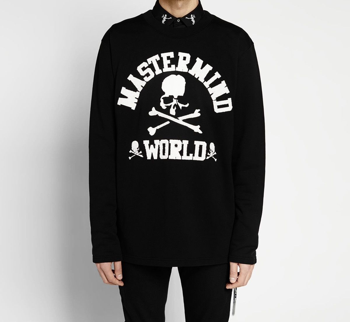 Japanese Brand MASTERMIND WORLD MASTERMIND JAPAN EMBROIDERY SWEAT SHIRT Size US M / EU 48-50 / 2 - 2 Thumbnail