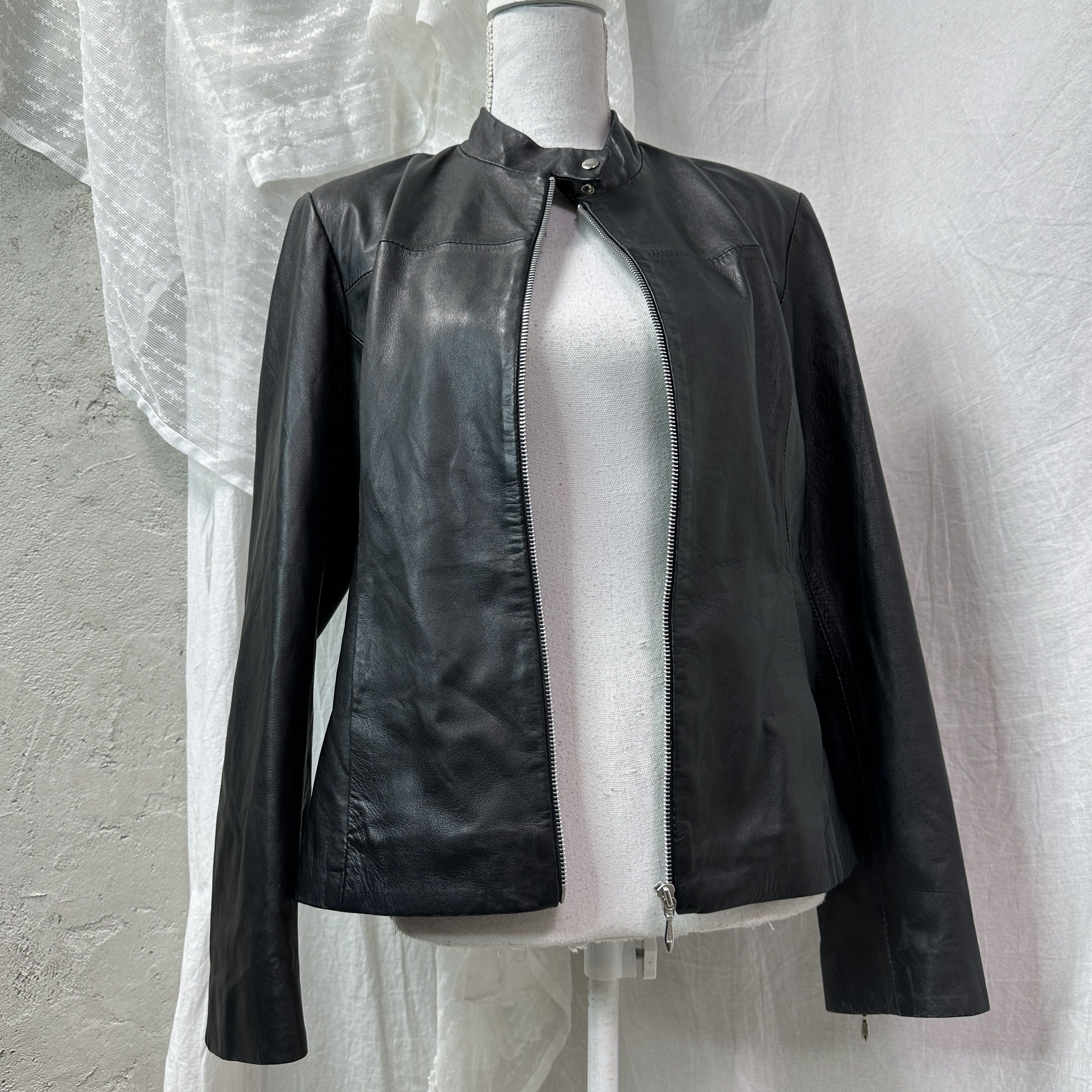 Vintage Vintage Leather Grunge Biker Moto Buckled Jacket Y2K Size US M / EU 48-50 / 2 - 7 Thumbnail