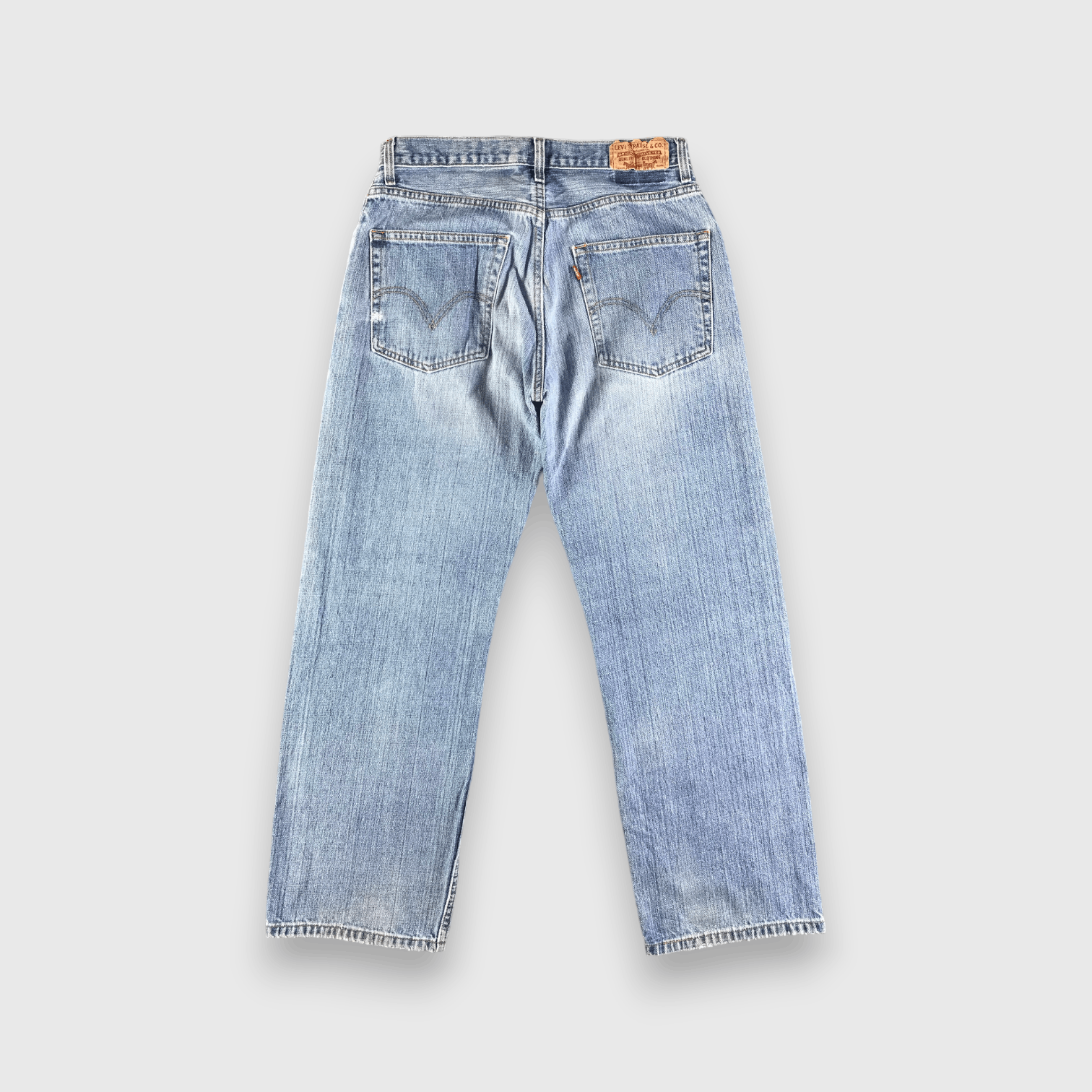 Levi's Vintage Blue Wash Levis 569 Jeans-J3395 Size US 33 - 2 Thumbnail