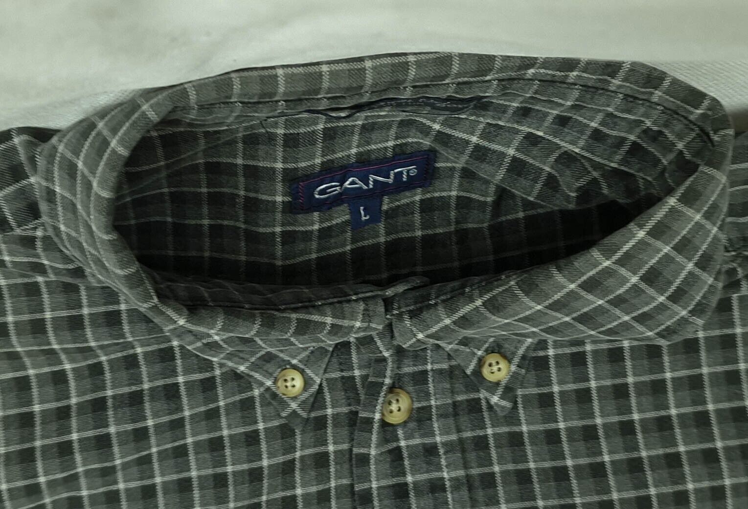Gant MENS GANT SHIRT LONG SLEEVE COTTON SIZE L Size US L / EU 52-54 / 3 - 4 Thumbnail