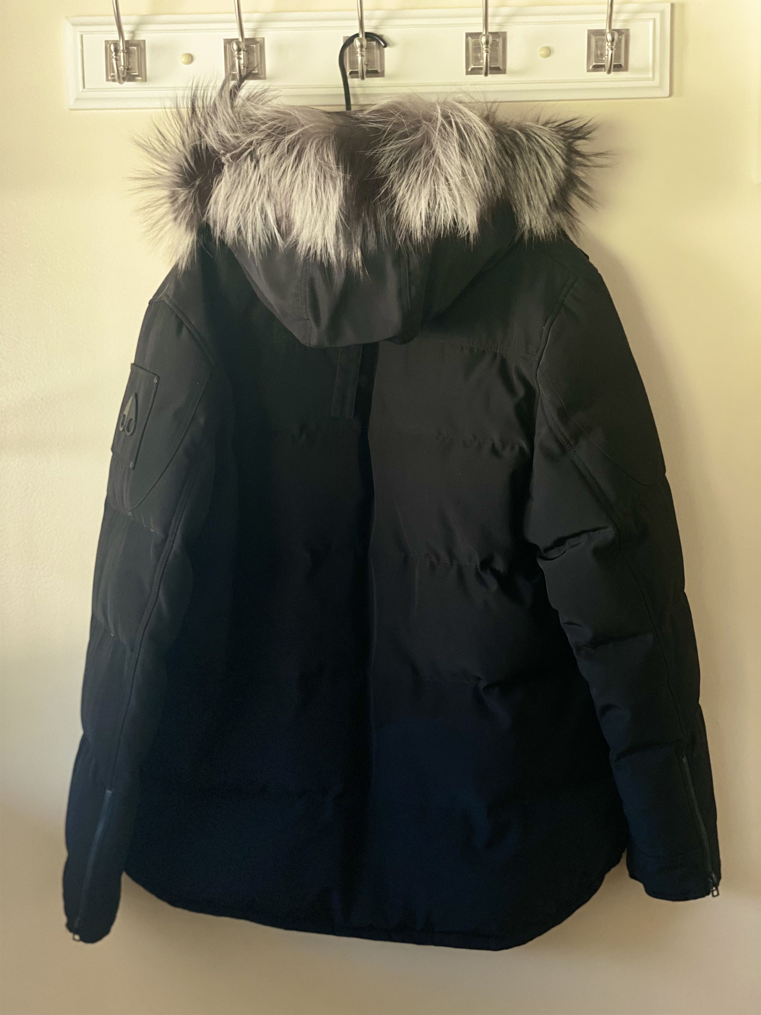 Moose Knuckles Moose Knuckles Men's Algonquin Jacket Black w Silver Fox Fur Size US XXL / EU 58 / 5 - 9 Thumbnail