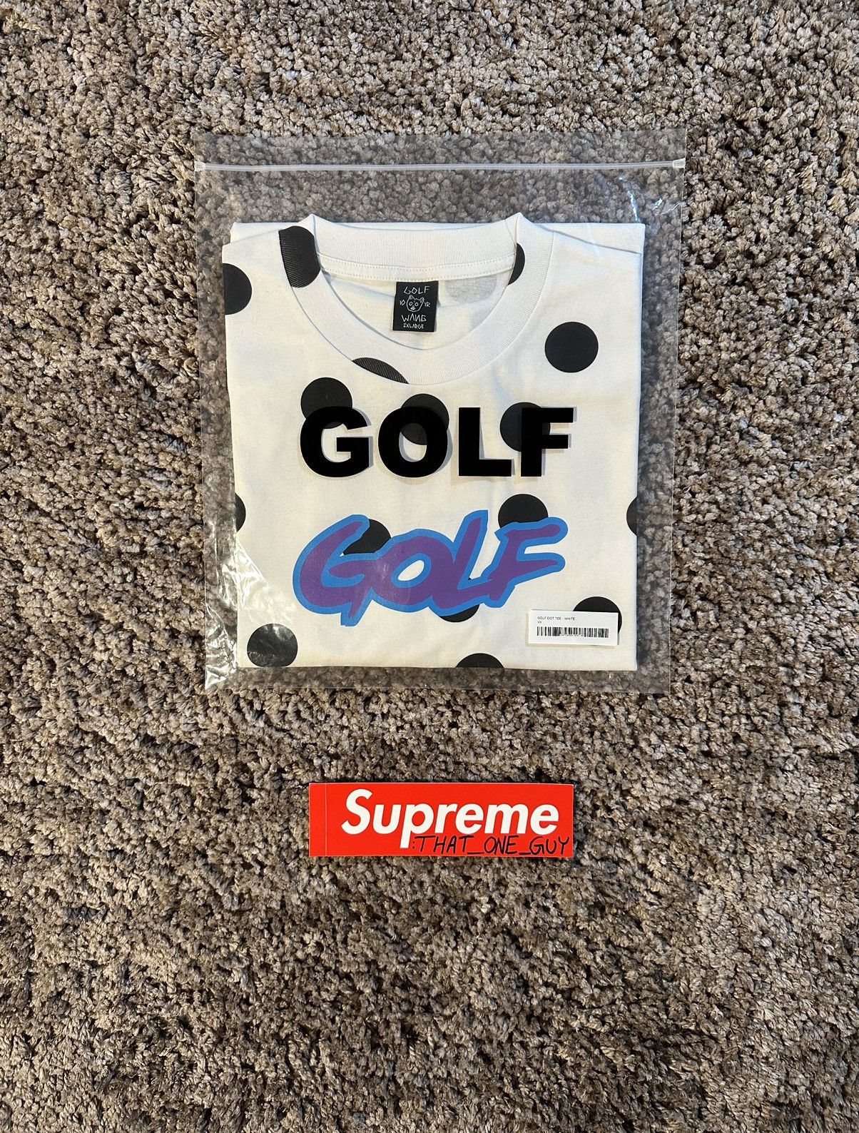 Golf Wang × Tyler The Creator Golf Wang Dot Tee XXL Size US XXL / EU 58 / 5 - 3 Thumbnail