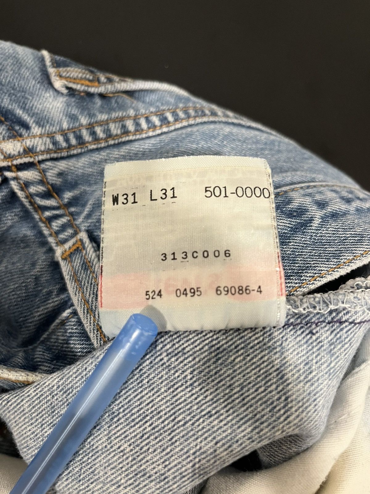 Levi's × Vintage 90s Levi’s 501 made in USA jeans Size US 29 - 9 Thumbnail