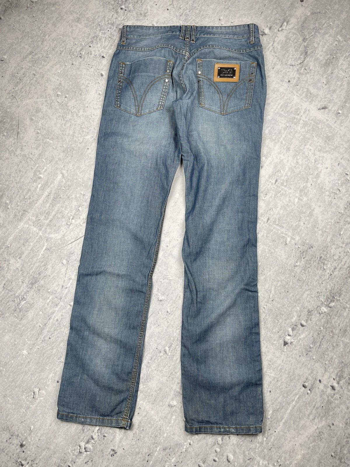 Dolce & Gabbana × Vintage Dolce&Gabbana vintage 00s jeans Y2K unisex streetwear style Size US 32 / EU 48 - 1 Thumbnail