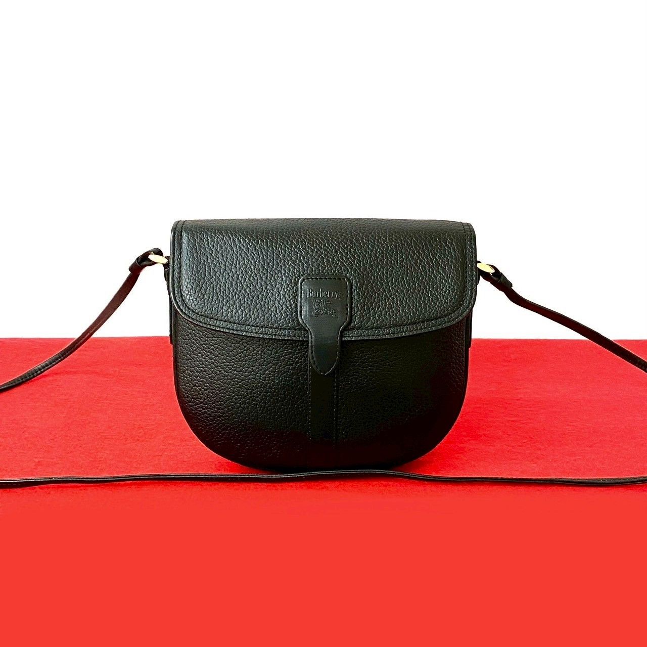 Burberry Leather ShoulderBag ShadowHorse Burberry Burberrys Shadow  