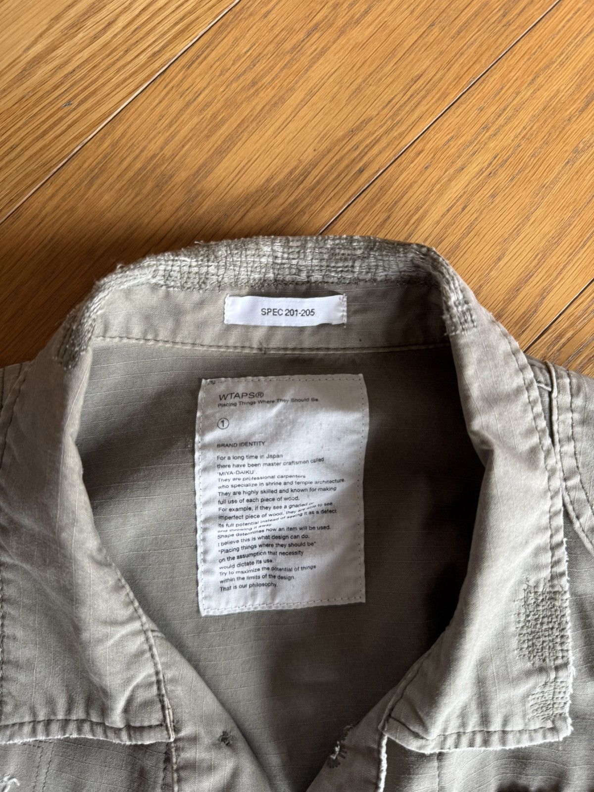 Wtaps Wtaps Jacket Sierra Olive Drab Size US S / EU 44-46 / 1 - 4 Thumbnail