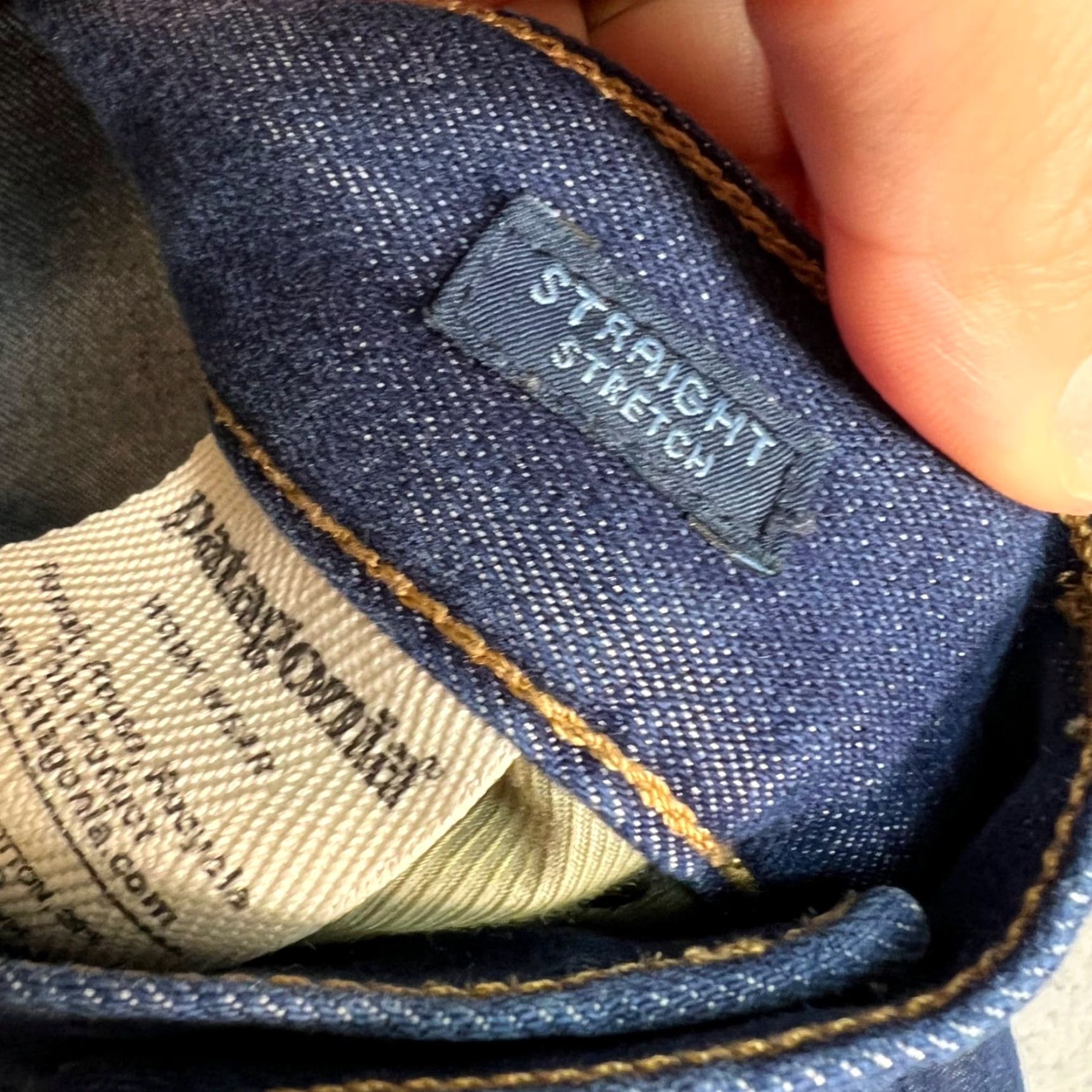 Patagonia Patagonia Mens Jeans Size 30 x 26 Straight Stretch Organic Cotton Denim Blue 30 Regular Mens Jeans Stretch Patagonia Straight Inseam 26 Boys Girls Size US 30 / EU 46 - 4 Thumbnail